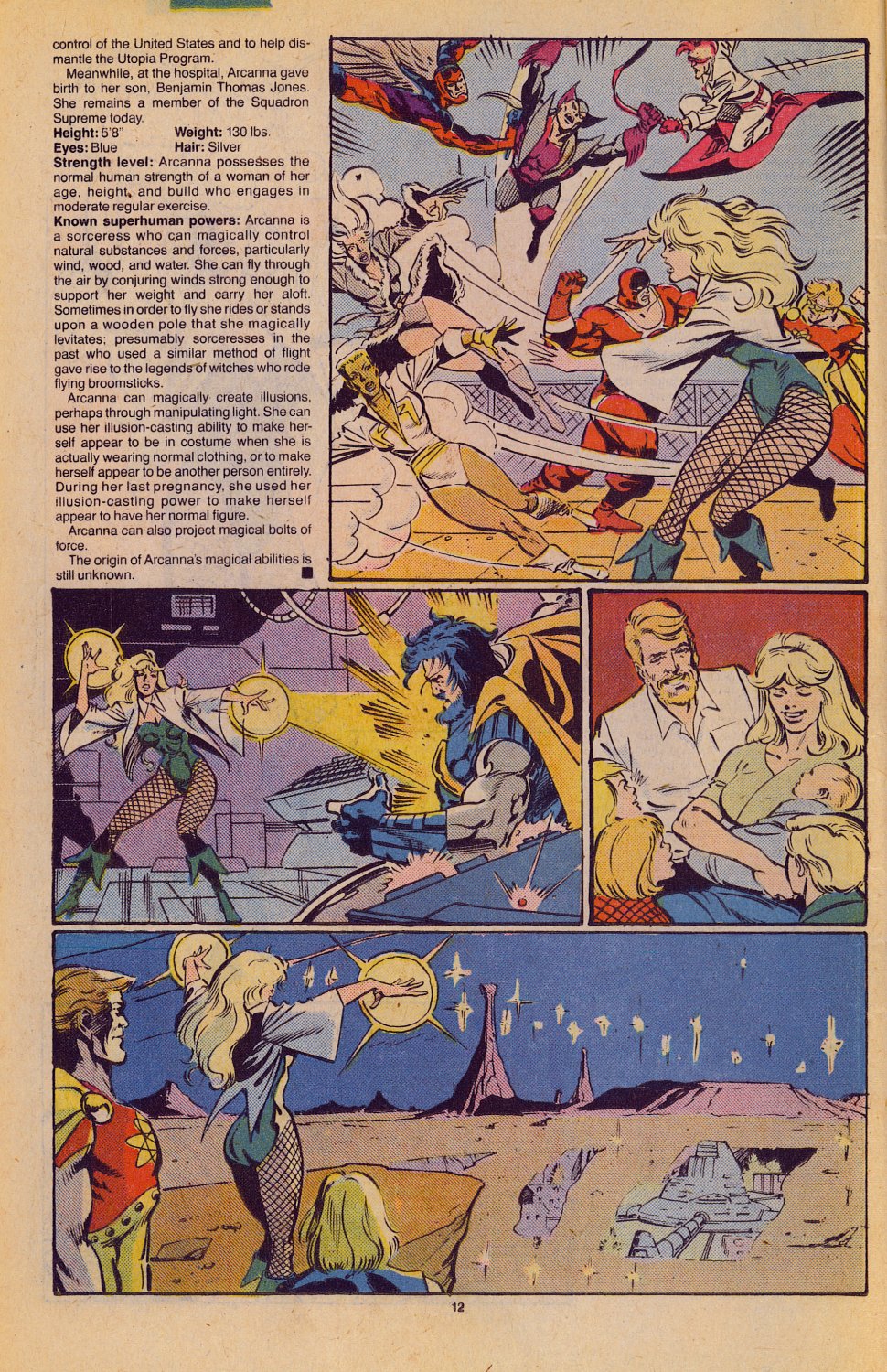 Read online The Official Handbook of the Marvel Universe: Update '89 comic -  Issue #1 - 15
