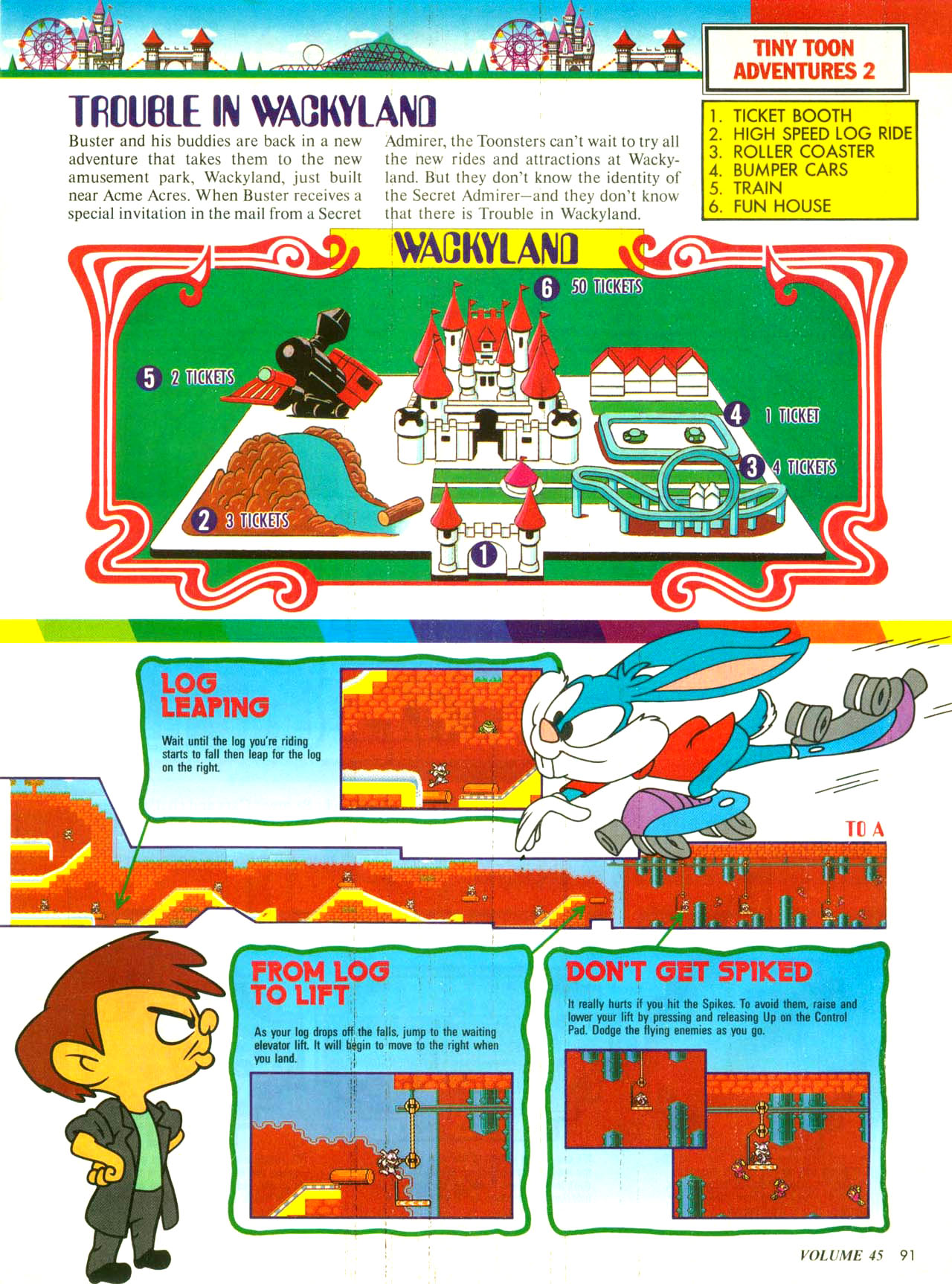 Read online Nintendo Power comic -  Issue #45 - 94