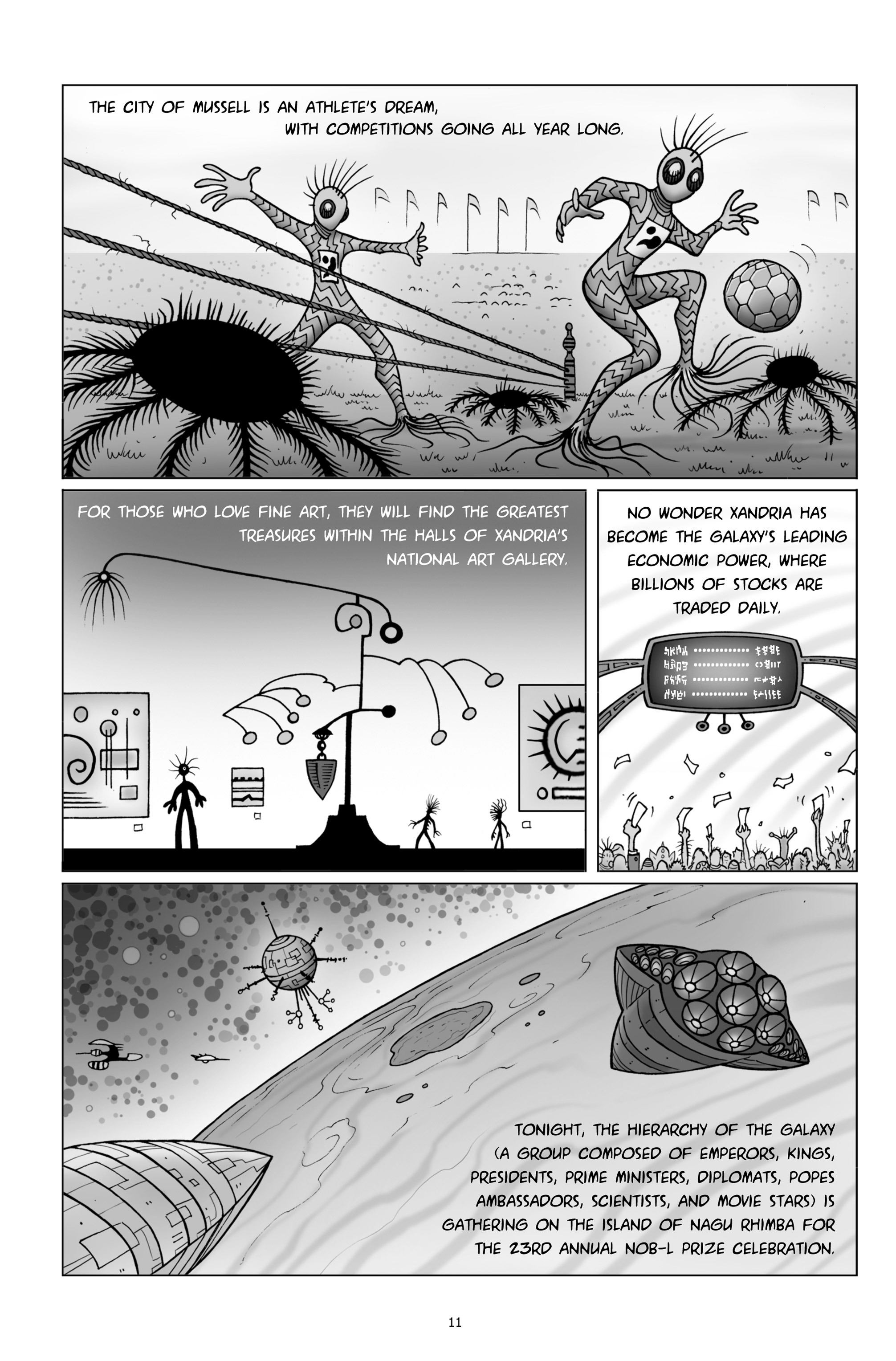 Read online Zed: A Cosmic Tale comic -  Issue # TPB (Part 1) - 13