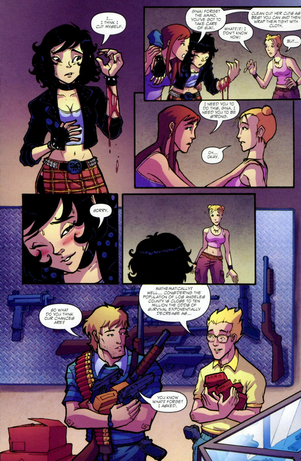 Read online Zombie Tales: Death Valley comic -  Issue #2 - 5