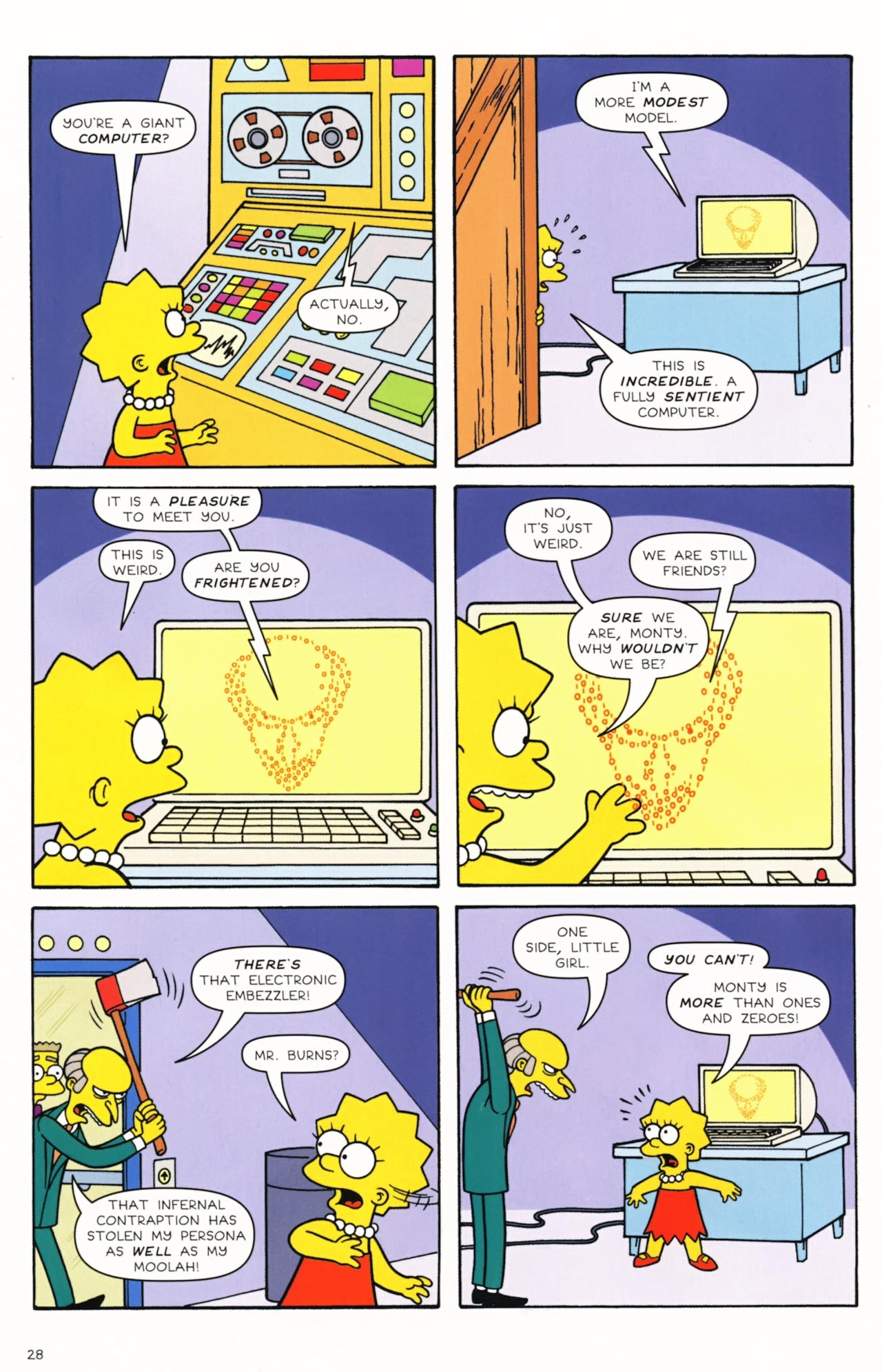 Read online Simpsons Comics comic -  Issue #159 - 27