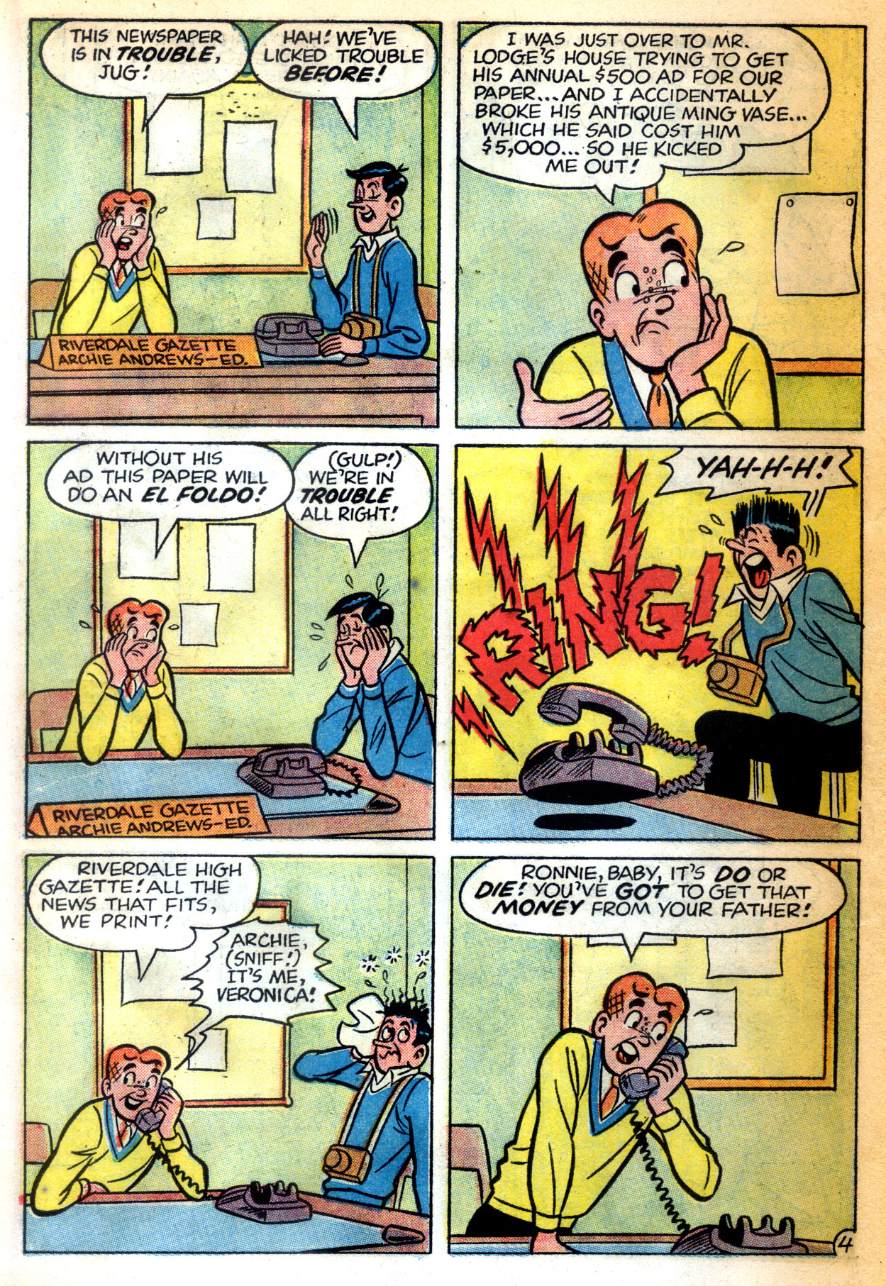 Read online Life With Archie (1958) comic -  Issue #34 - 6