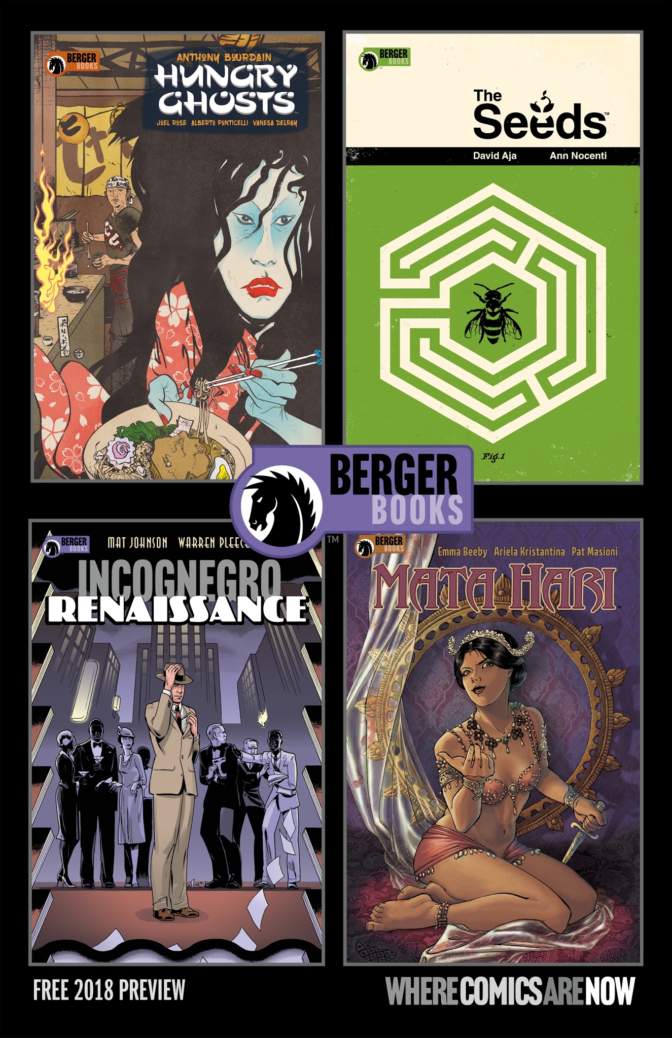 Read online Berger Books Sampler Ashcan comic -  Issue # Full - 1