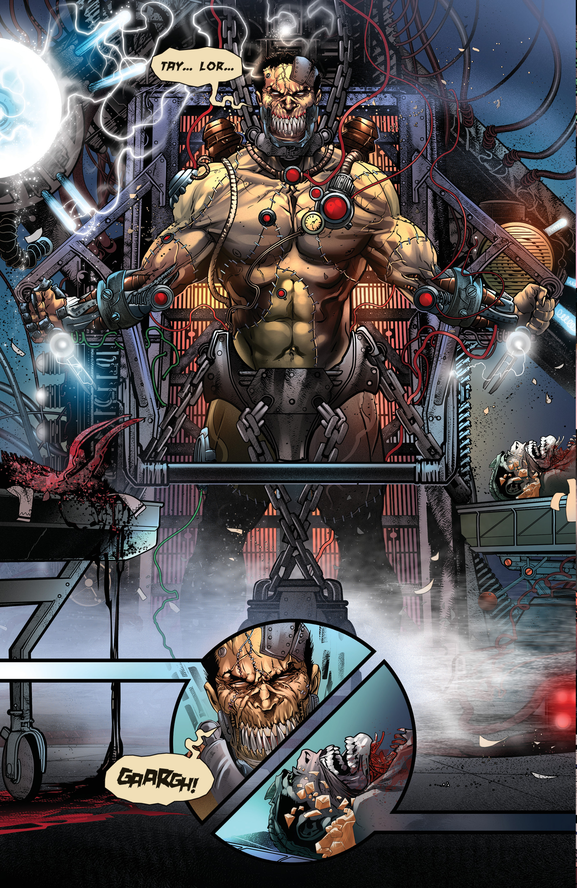 Read online Van Helsing vs Frankenstein comic -  Issue #2 - 20