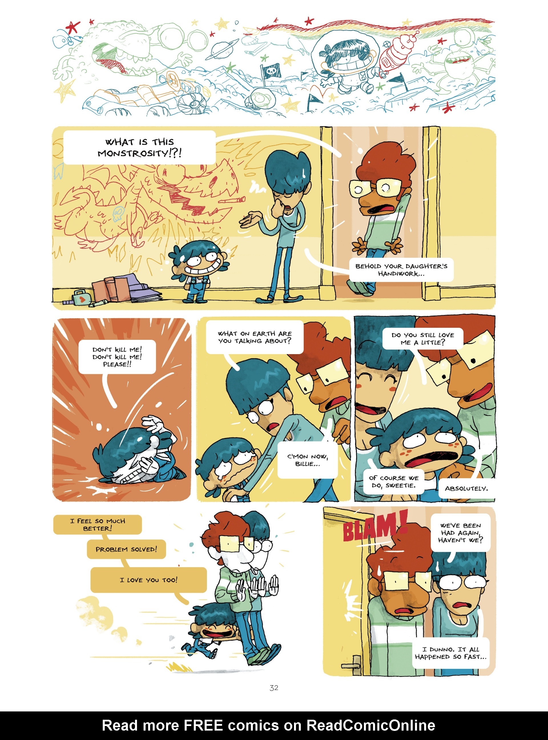 Read online Billie Bang Bang comic -  Issue #1 - 32