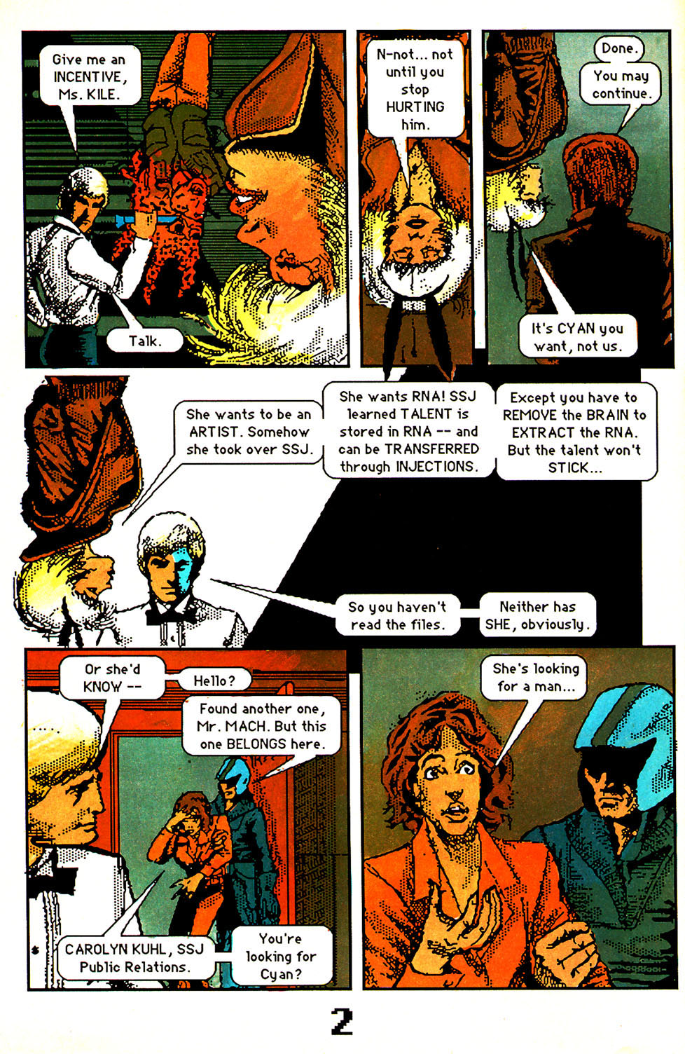 Read online Shatter comic -  Issue #4 - 4