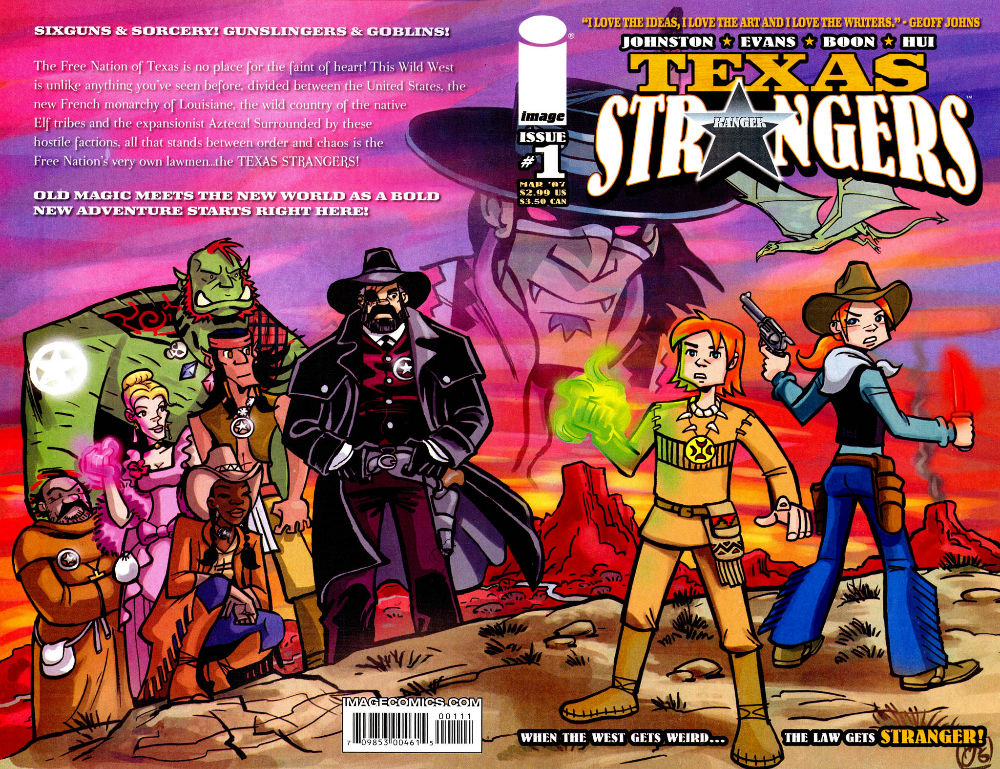 Read online Texas Strangers comic -  Issue #1 - 33