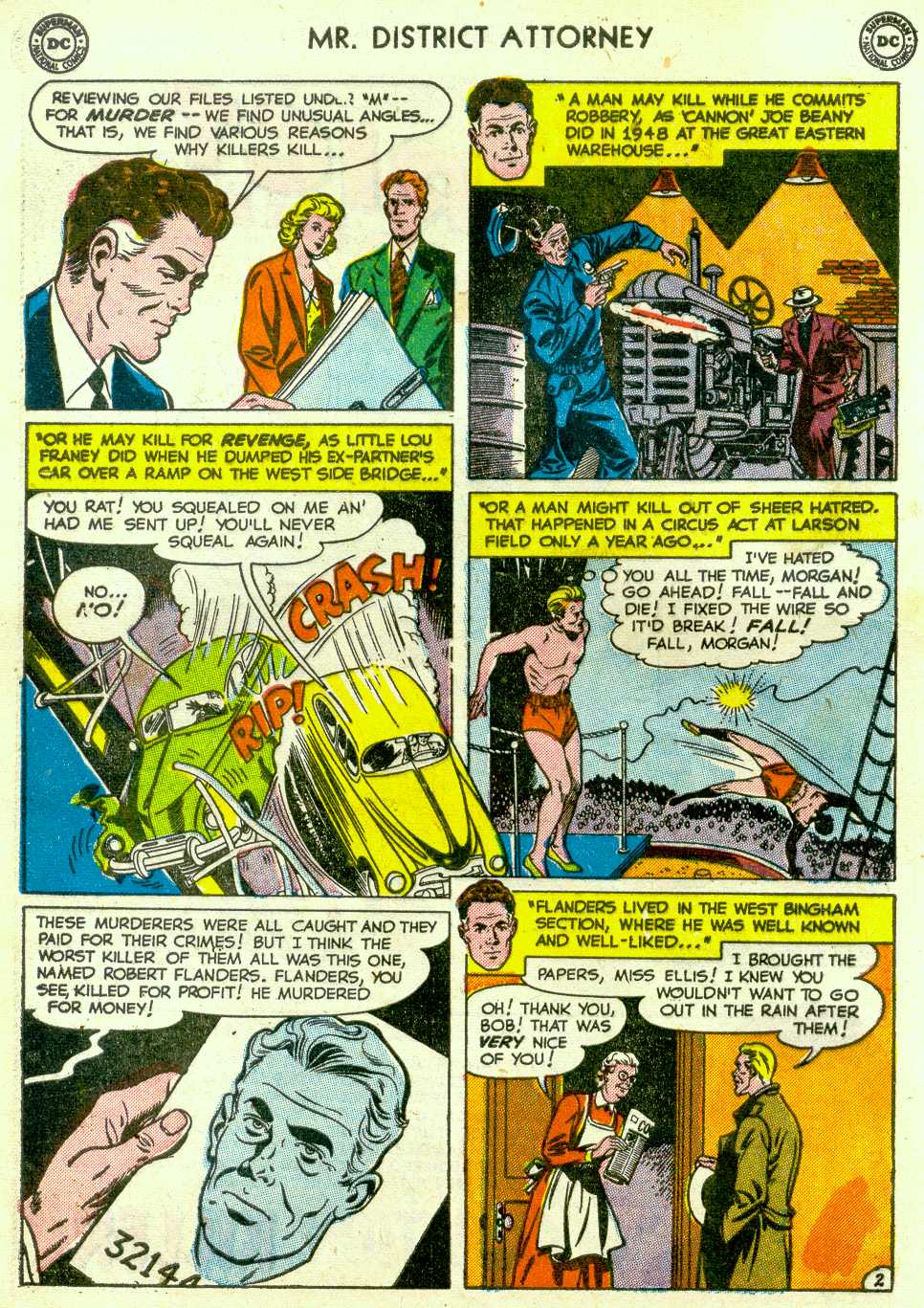Read online Mr. District Attorney comic -  Issue #24 - 34