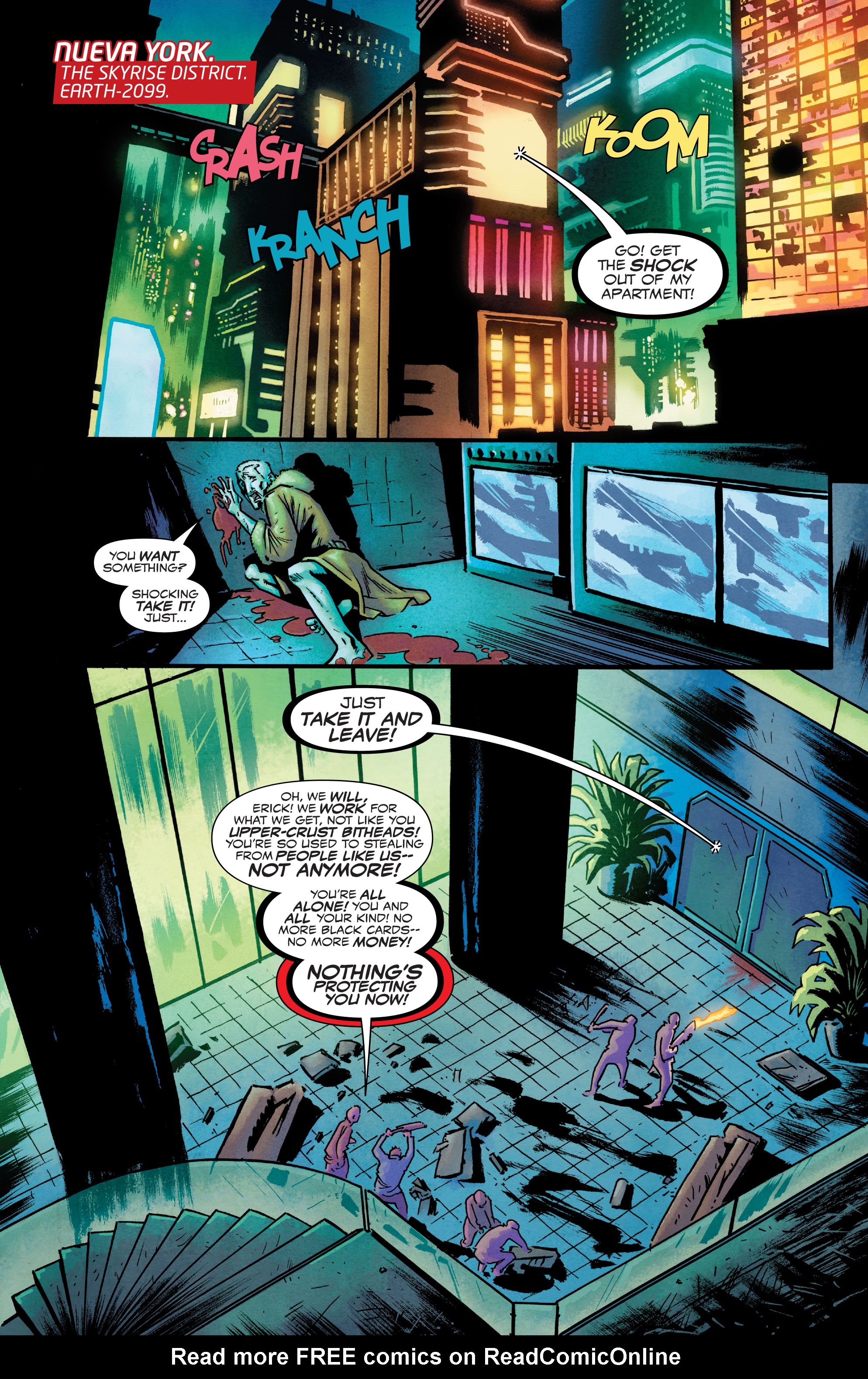 Read online Spider-Man 2099: Dark Genesis comic -  Issue #1 - 2