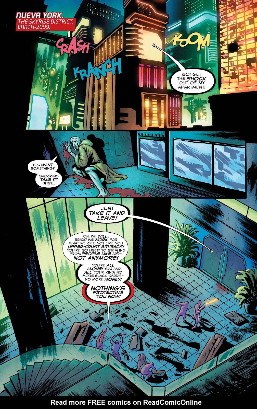 Spider-Man 2099: Dark Genesis issue 1 - Page 2