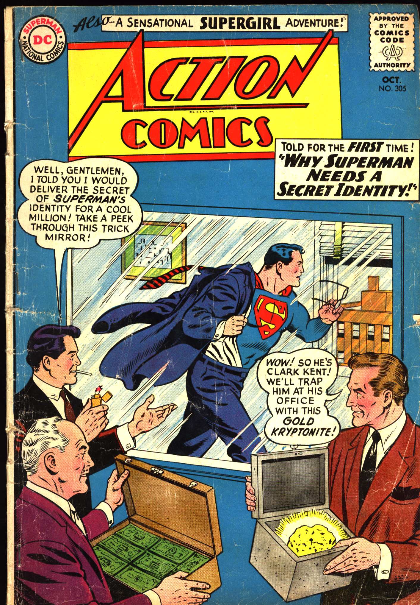 Read online Action Comics (1938) comic -  Issue #305 - 1