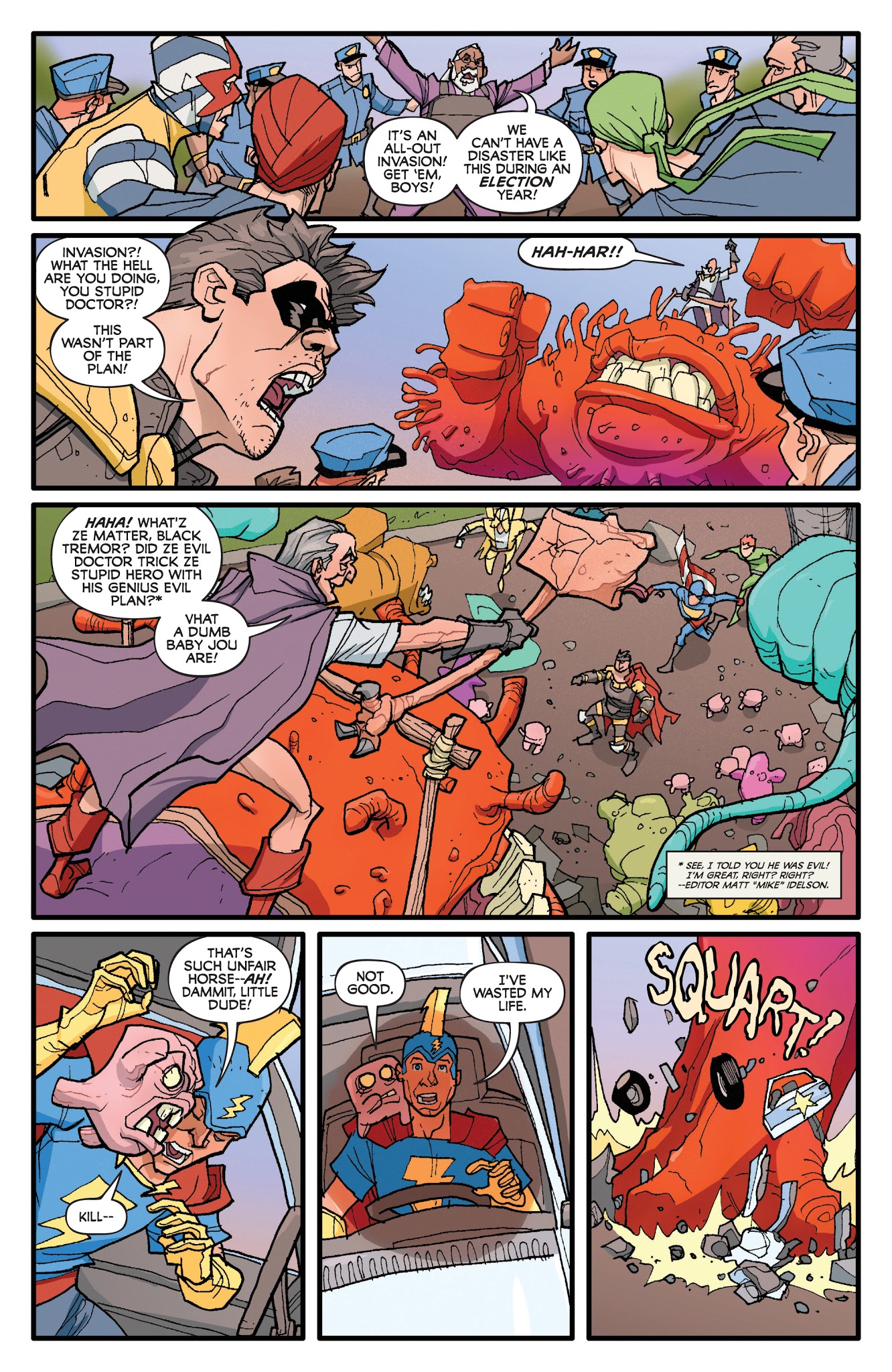 Read online Project Superpowers: Hero Killers comic -  Issue #5 - 10