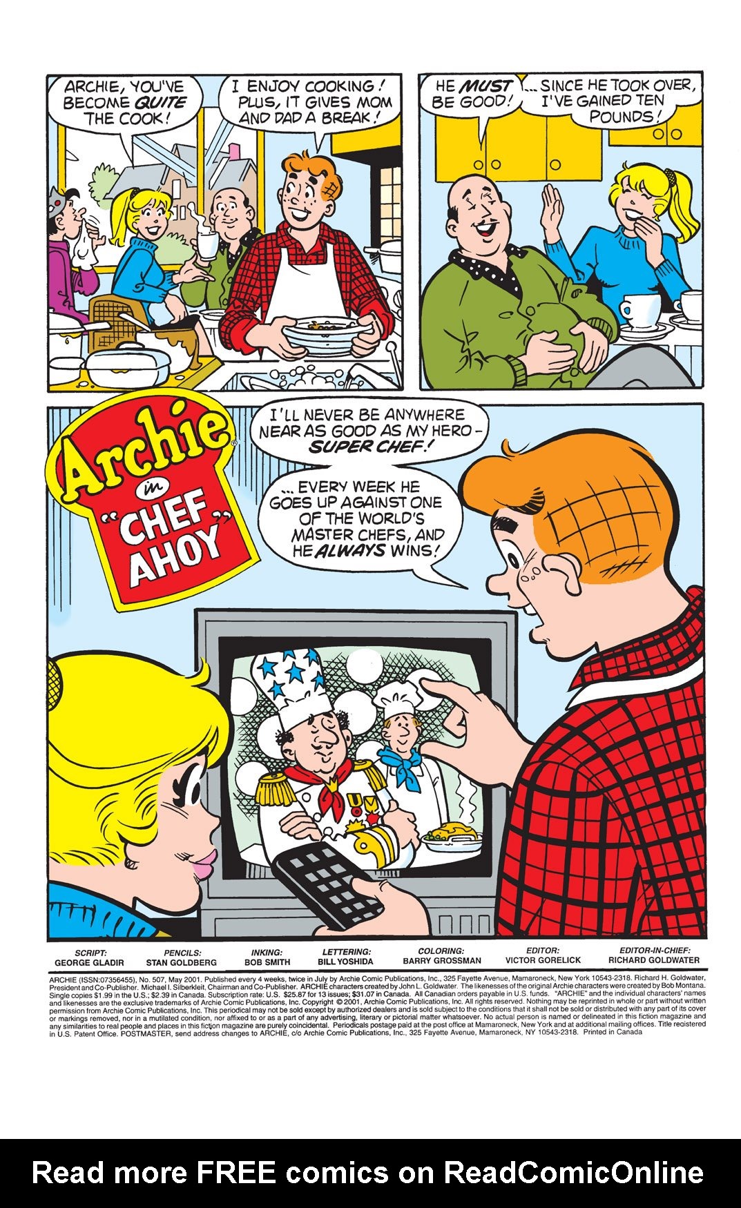 Read online Archie (1960) comic -  Issue #507 - 2