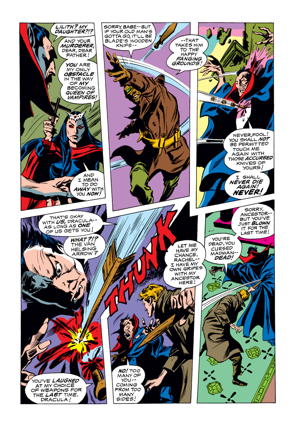 Read online Tomb of Dracula (1972) comic -  Issue #28 - 12