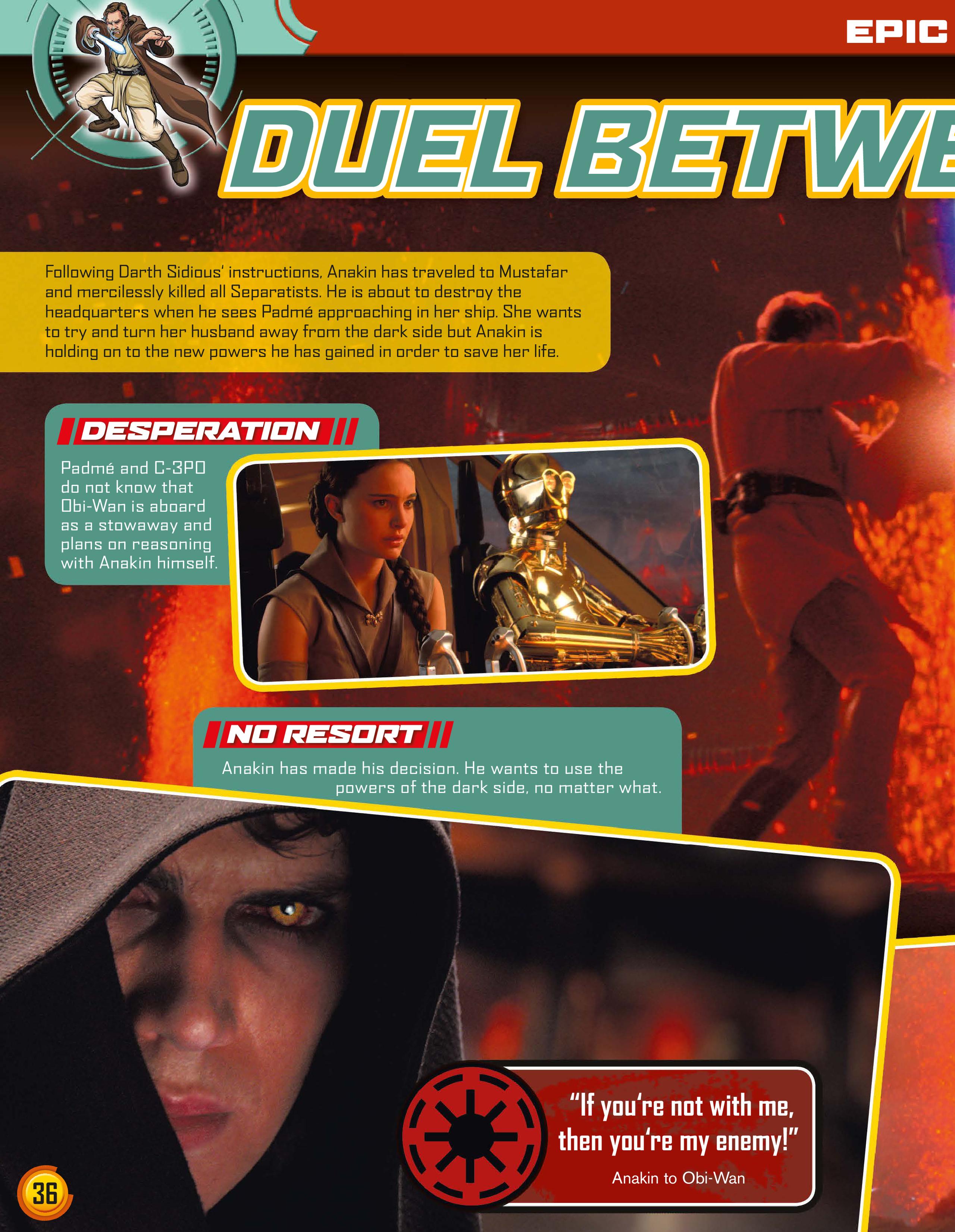 Read online Star Wars Jedi Master Magazine comic -  Issue #3 - 36