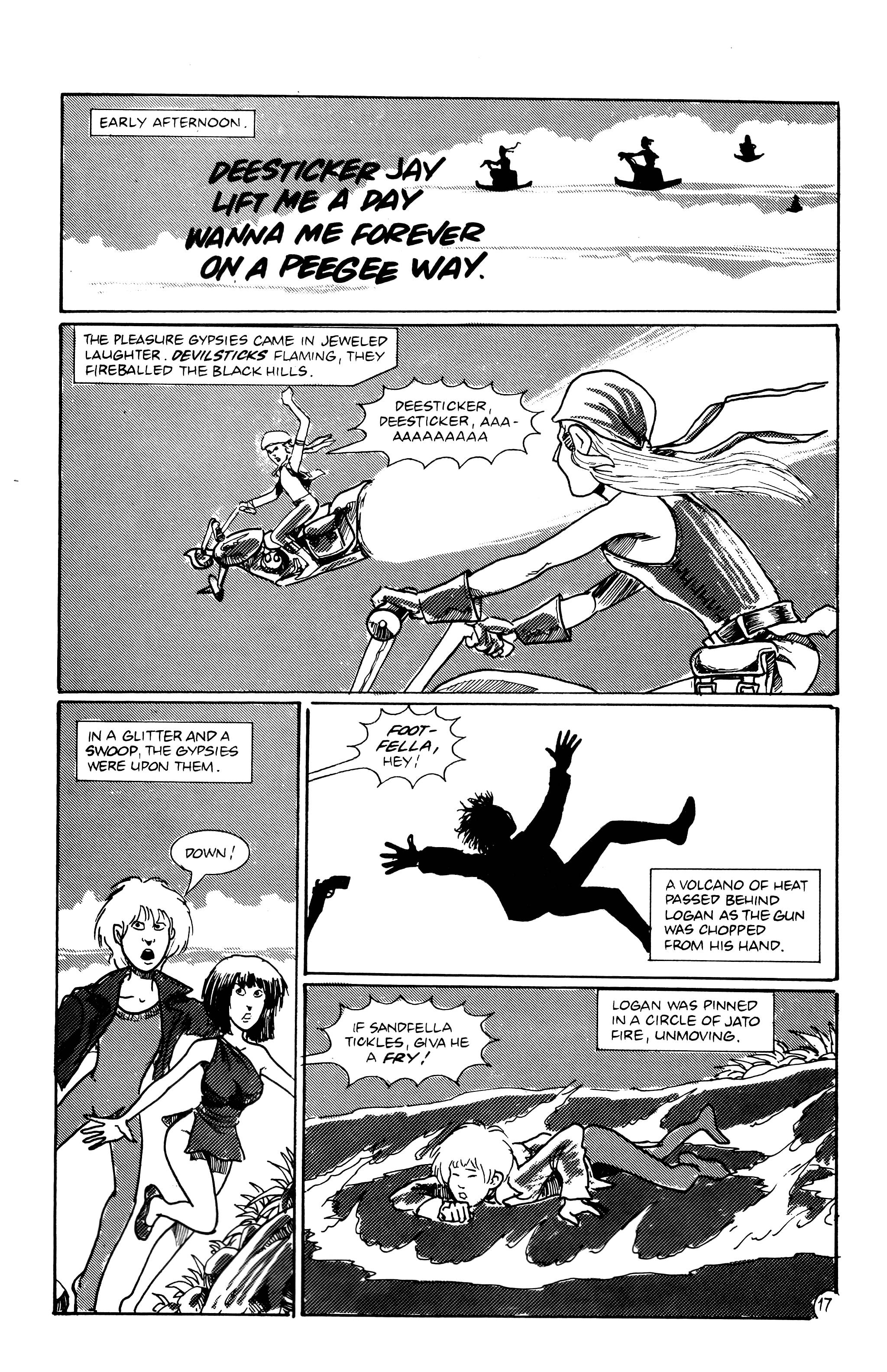 Read online Logan's Run (1990) comic -  Issue #4 - 19
