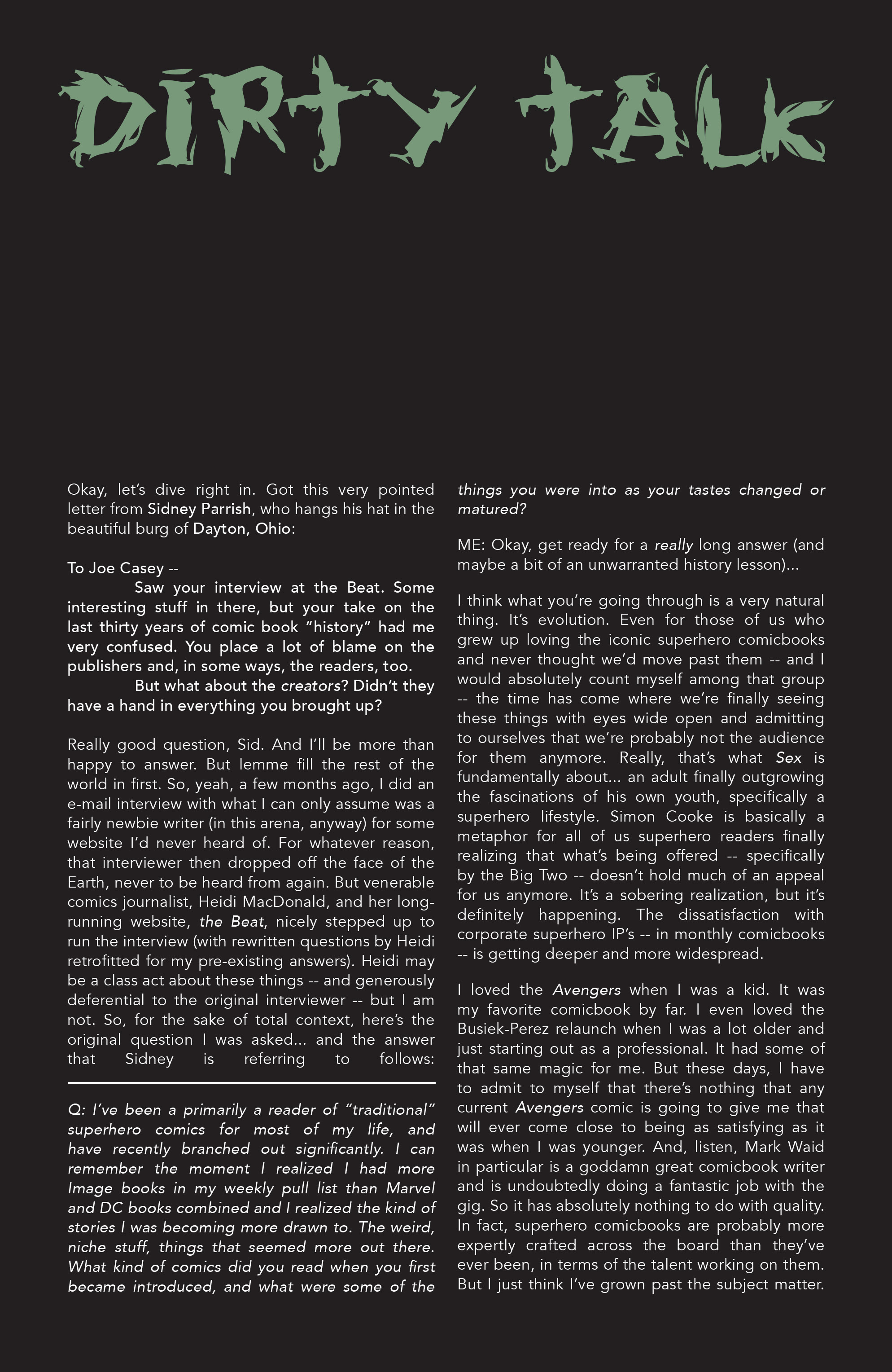 Read online Sex comic -  Issue #30 - 22