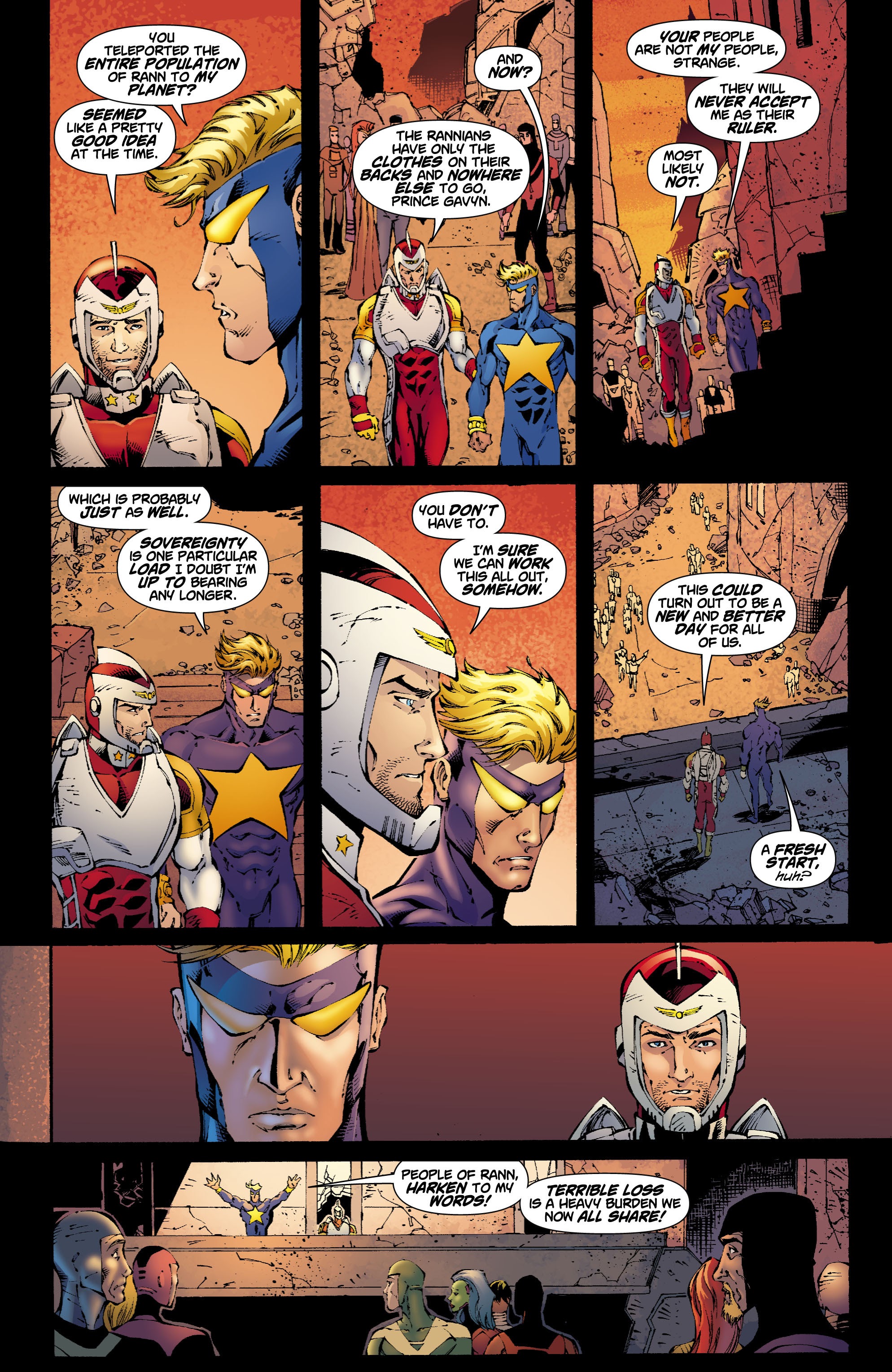 Read online Rann/Thanagar Holy War comic -  Issue #8 - 27