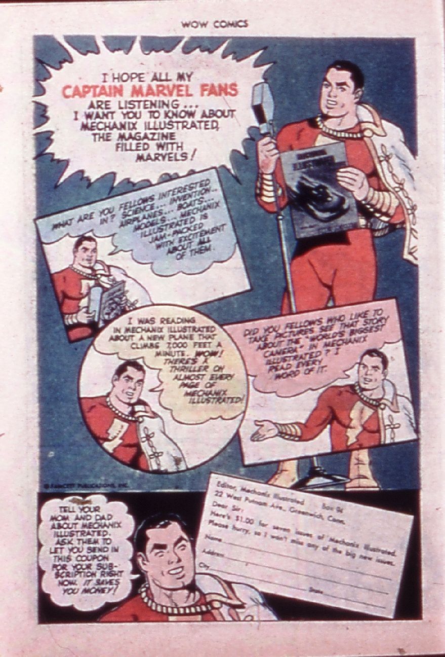 Read online Wow Comics comic -  Issue #43 - 44