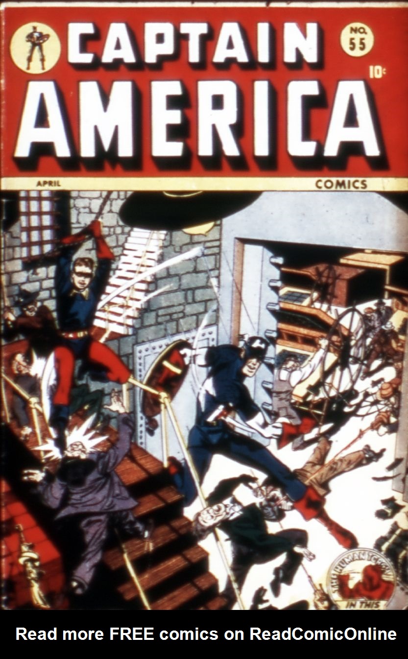 Read online Captain America Comics comic -  Issue #55 - 1
