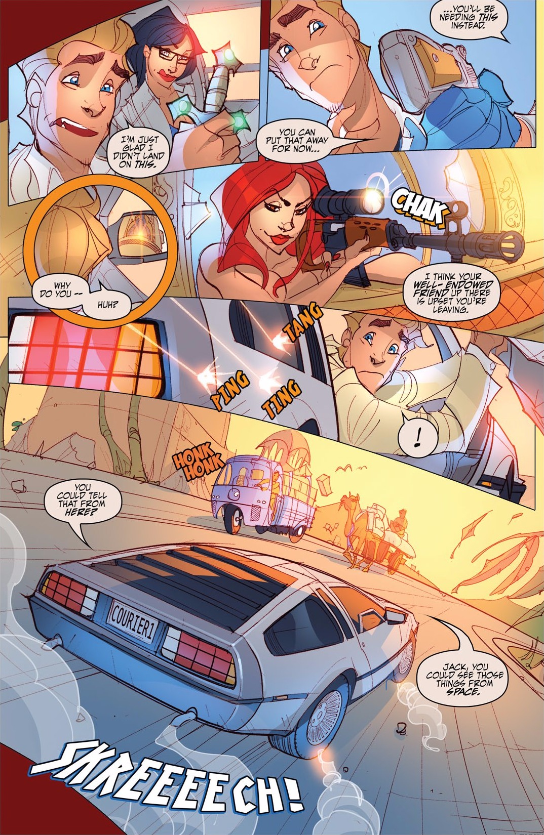 Read online Jack Avarice is The Courier comic -  Issue # TPB (Part 1) - 83