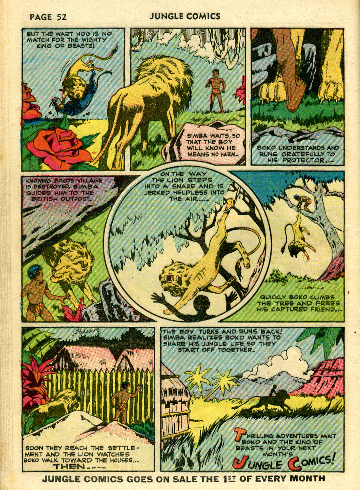 Read online Jungle Comics comic -  Issue #26 - 54