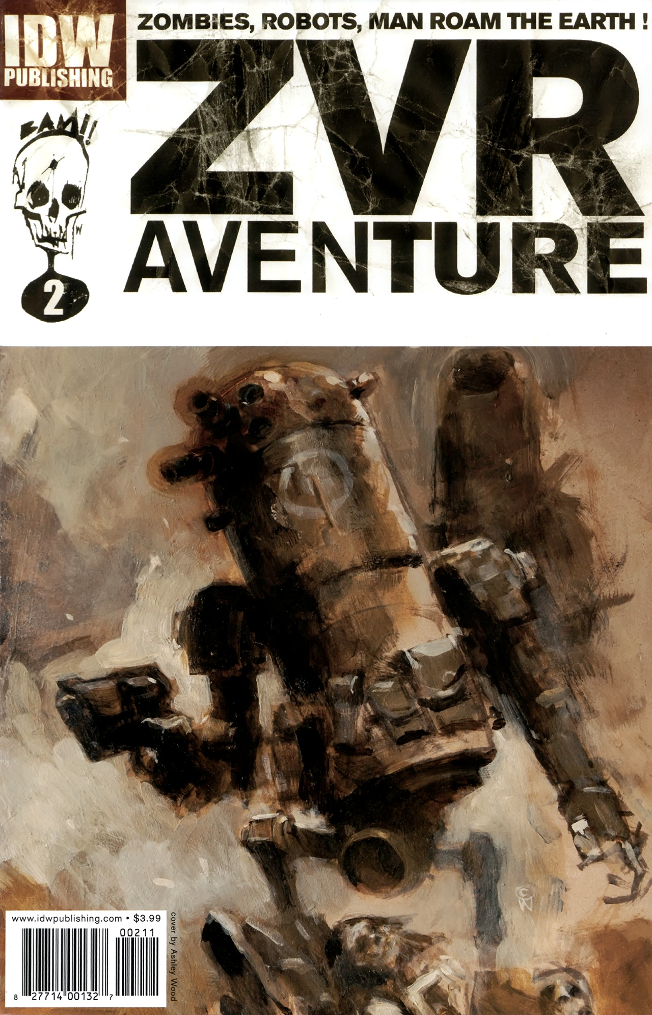 Read online Zombies vs. Robots Aventure comic -  Issue #2 - 1