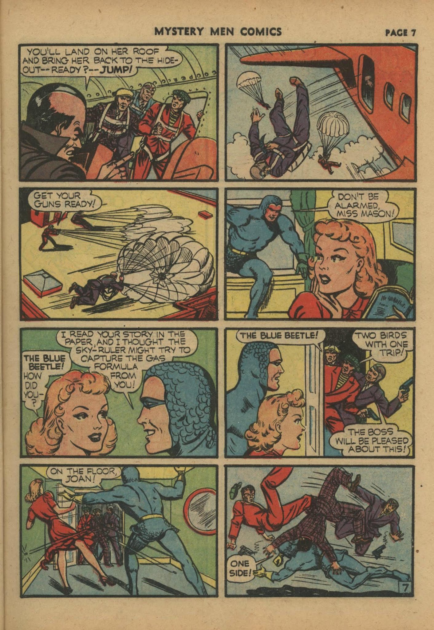 Read online Mystery Men Comics comic -  Issue #19 - 9