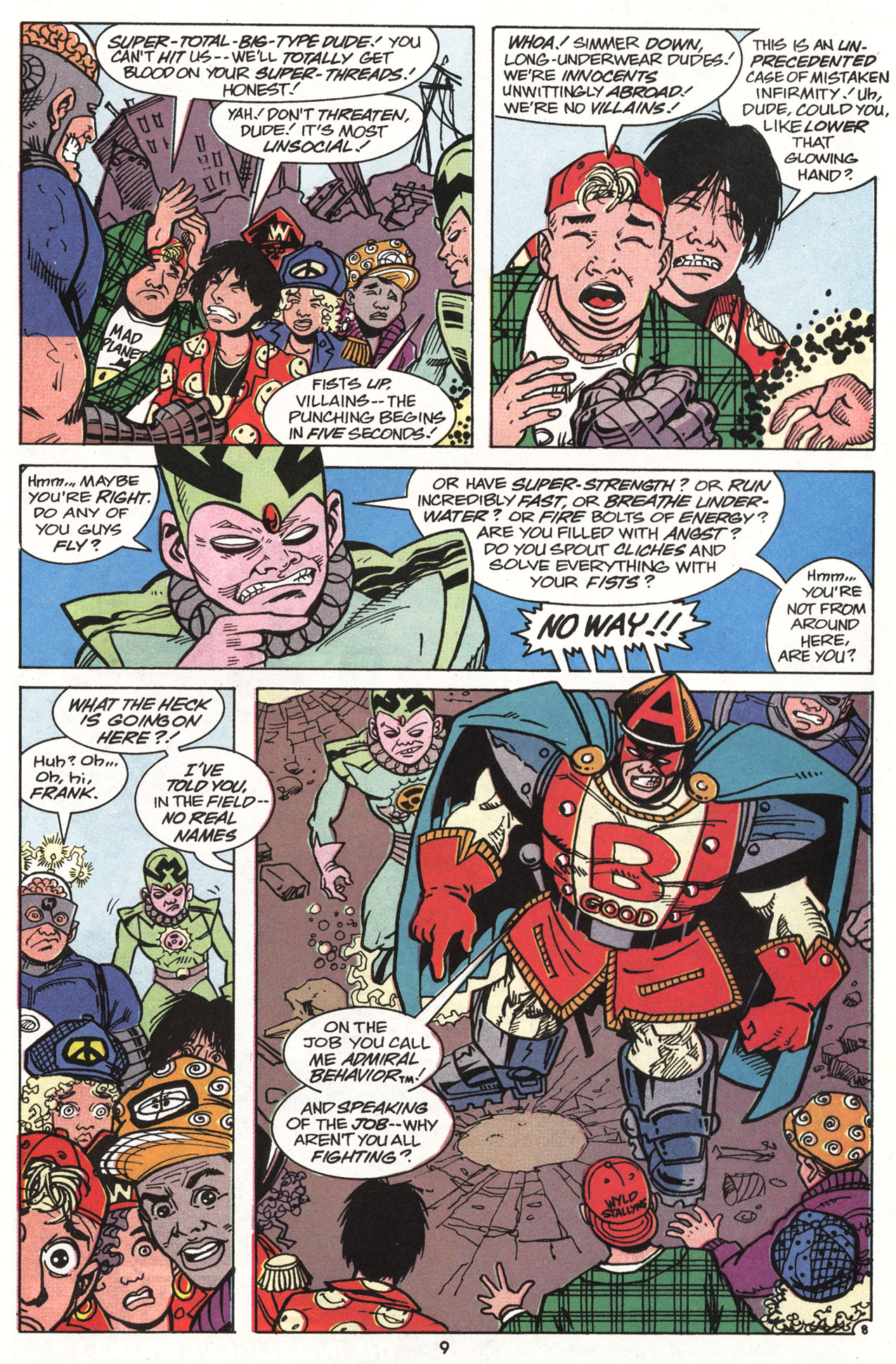 Read online Bill & Ted's Excellent Comic Book comic -  Issue #10 - 10