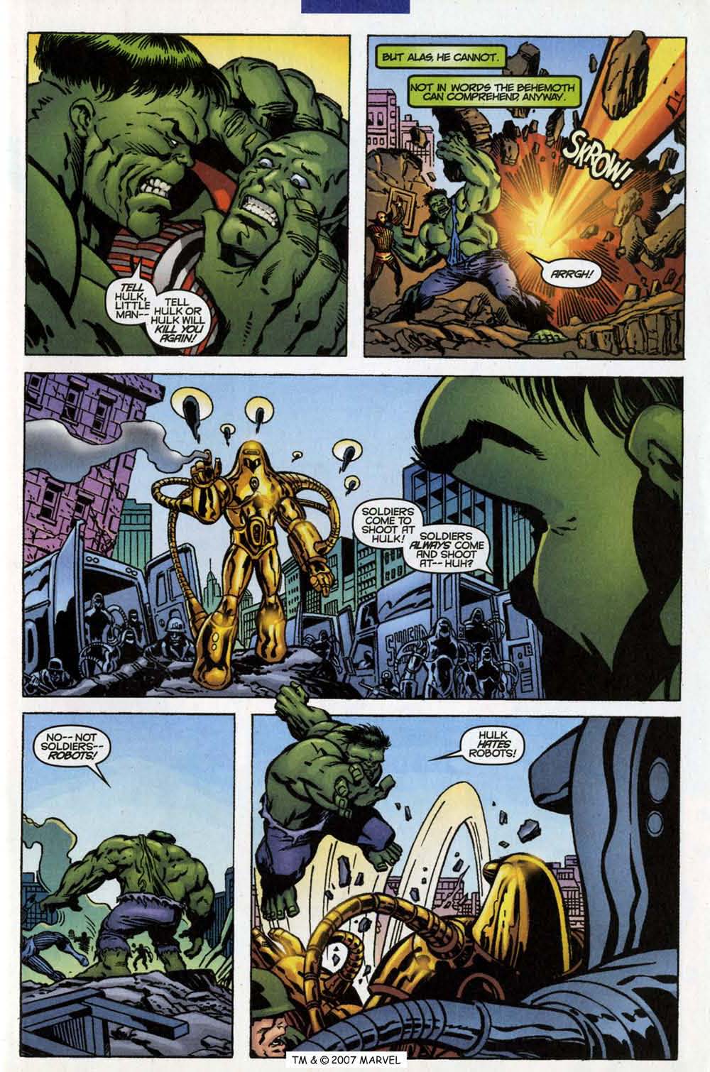 Read online The Incredible Hulk (1968) comic -  Issue # _Annual 2001 - 5