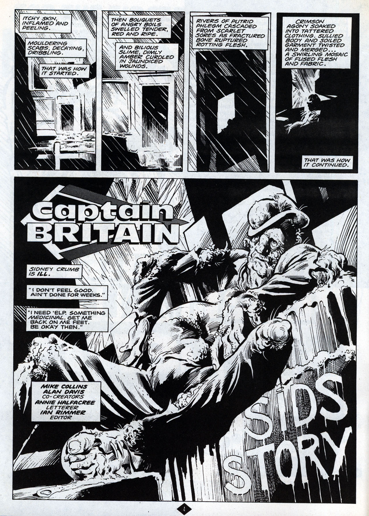 Read online Captain Britain (1985) comic -  Issue #4 - 4