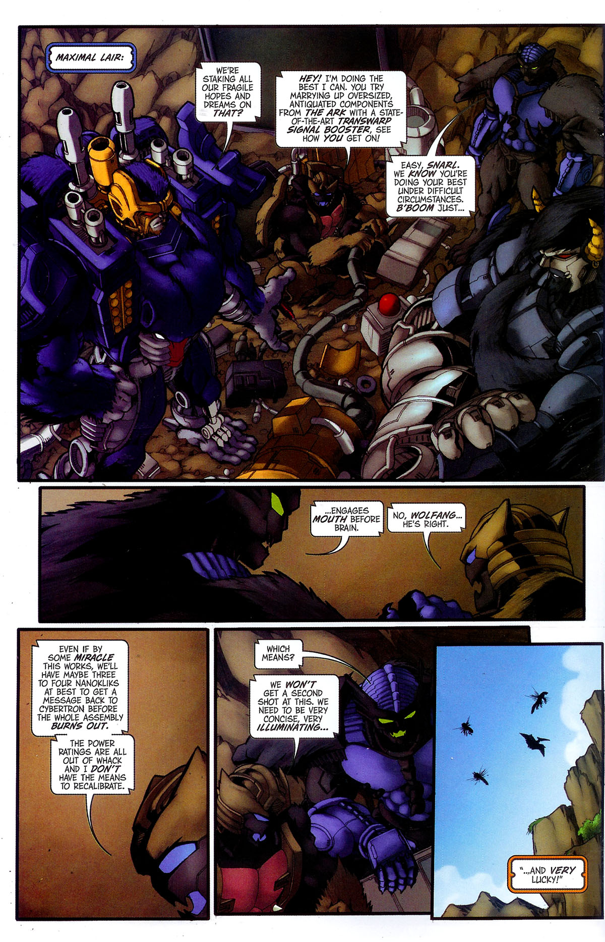 Read online Transformers, Beast Wars: The Gathering comic -  Issue #4 - 11