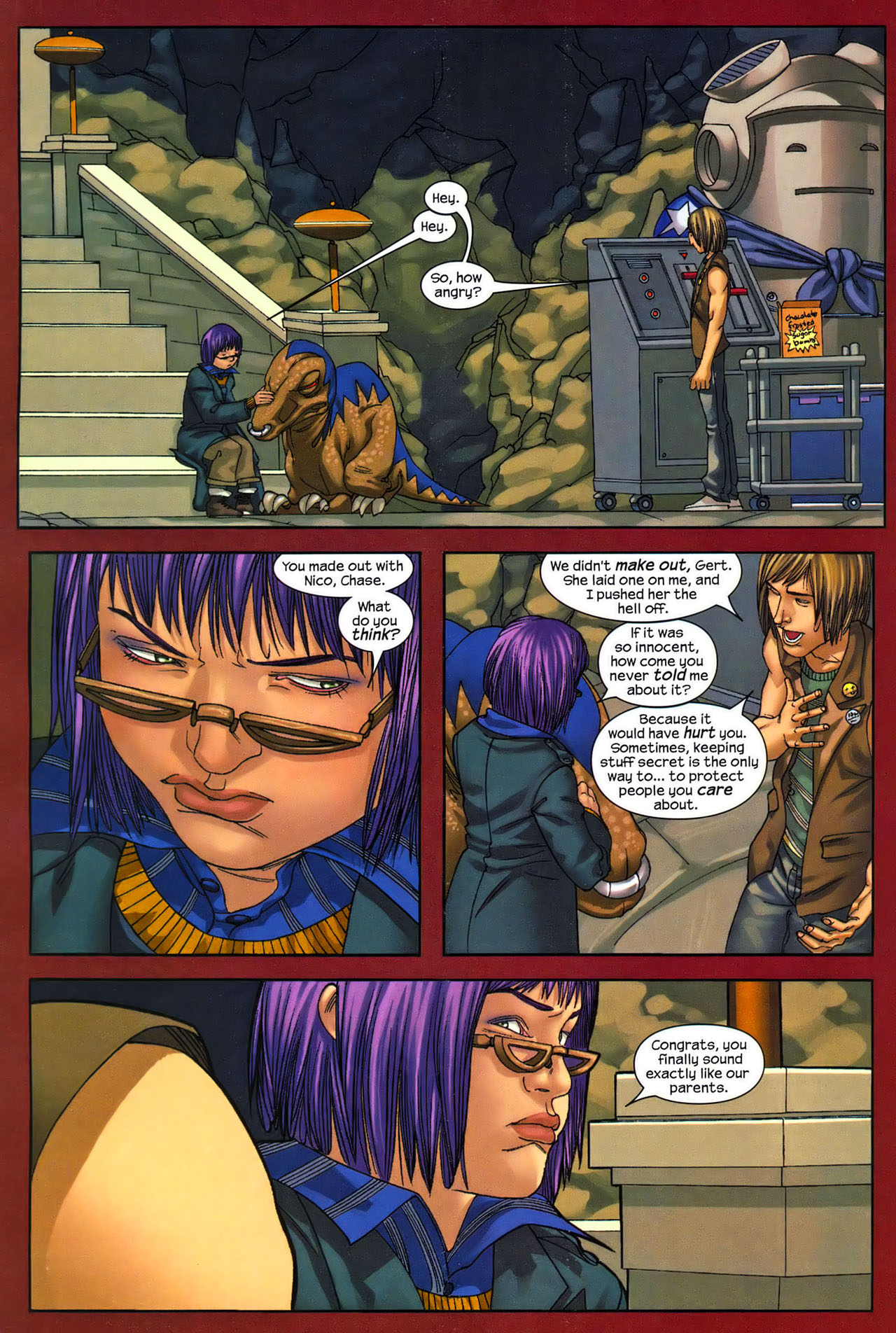 Read online Runaways (2005) comic -  Issue #16 - 11