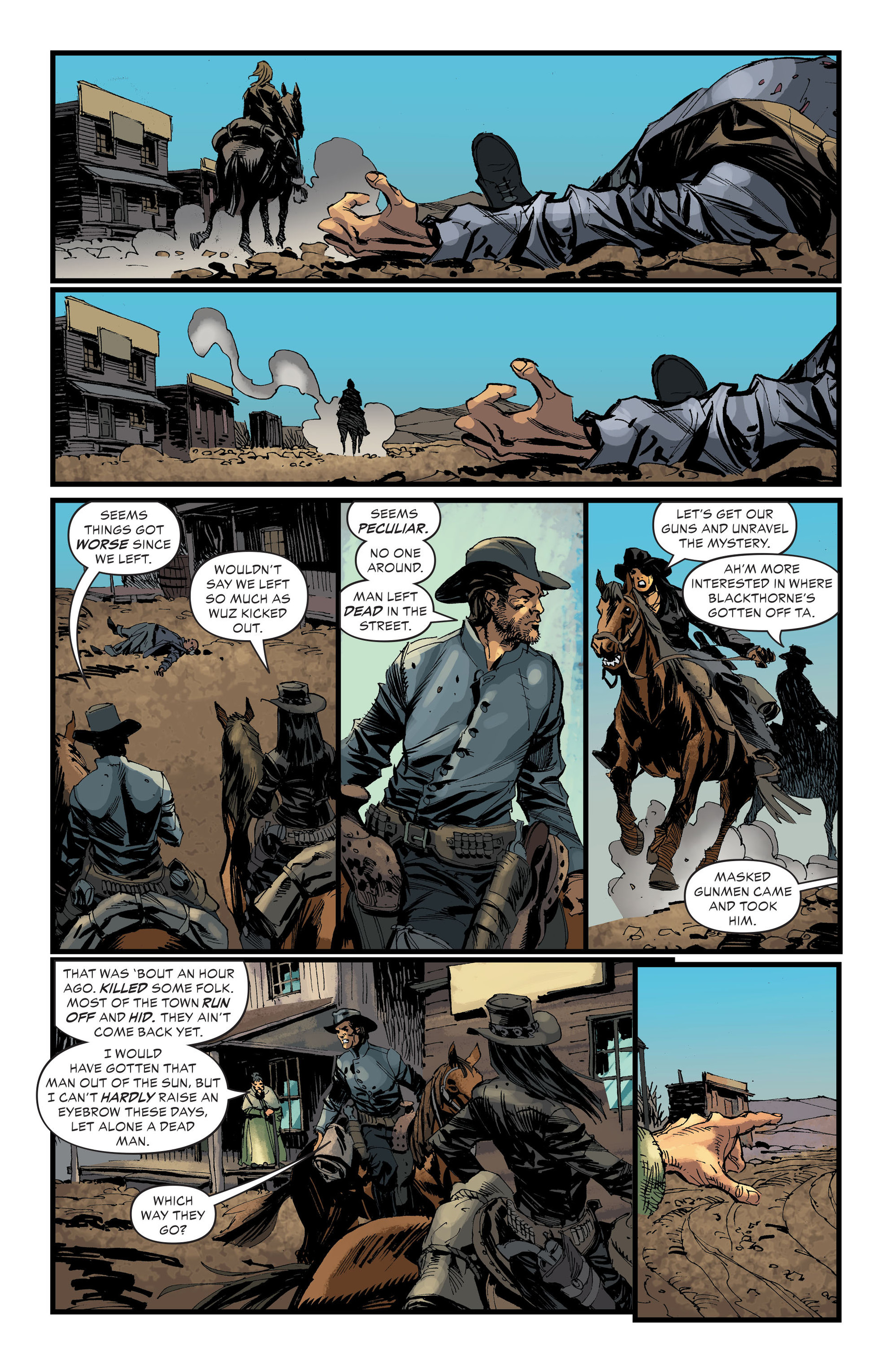Read online All-Star Western (2011) comic -  Issue #33 - 9