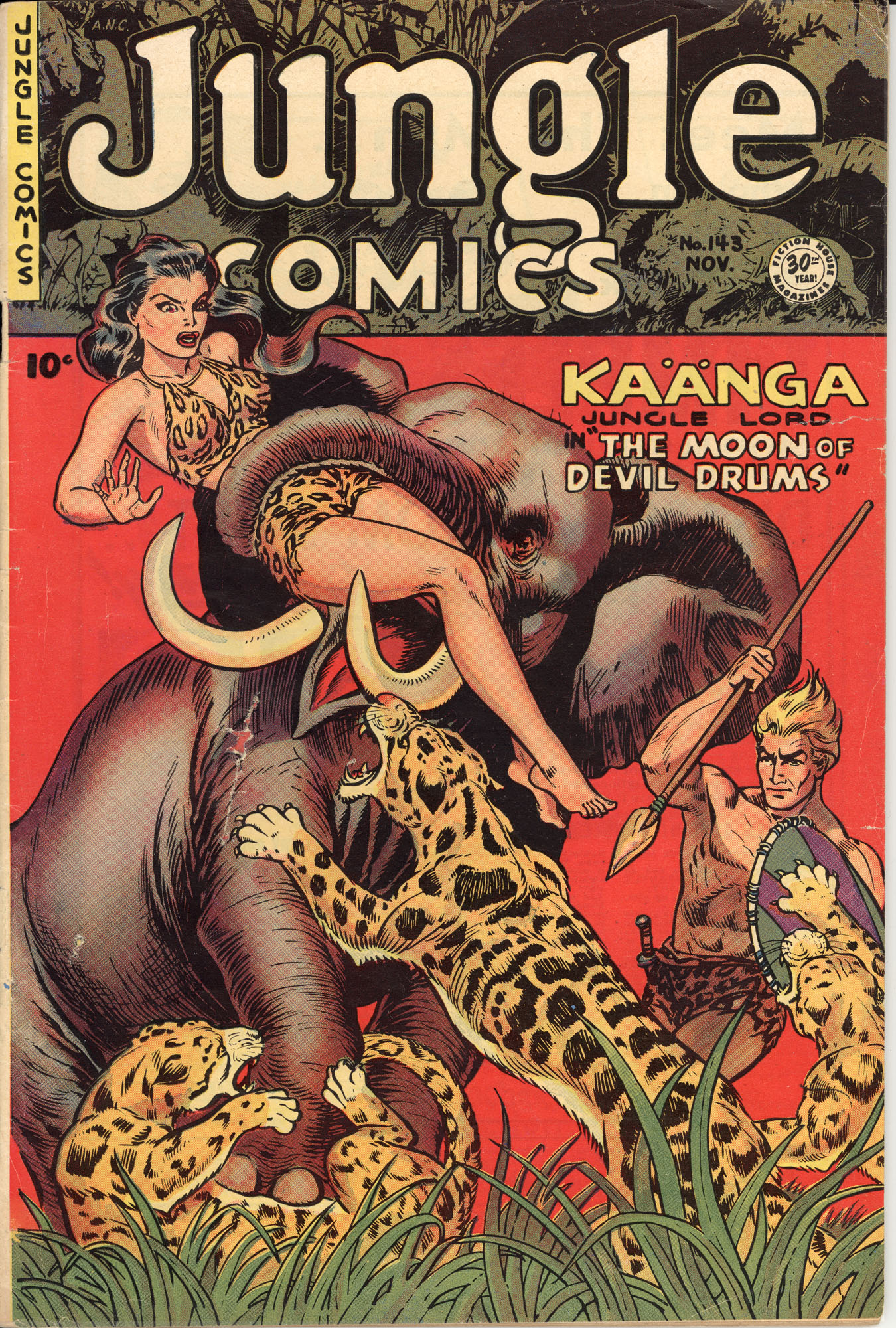 Read online Jungle Comics comic -  Issue #143 - 1