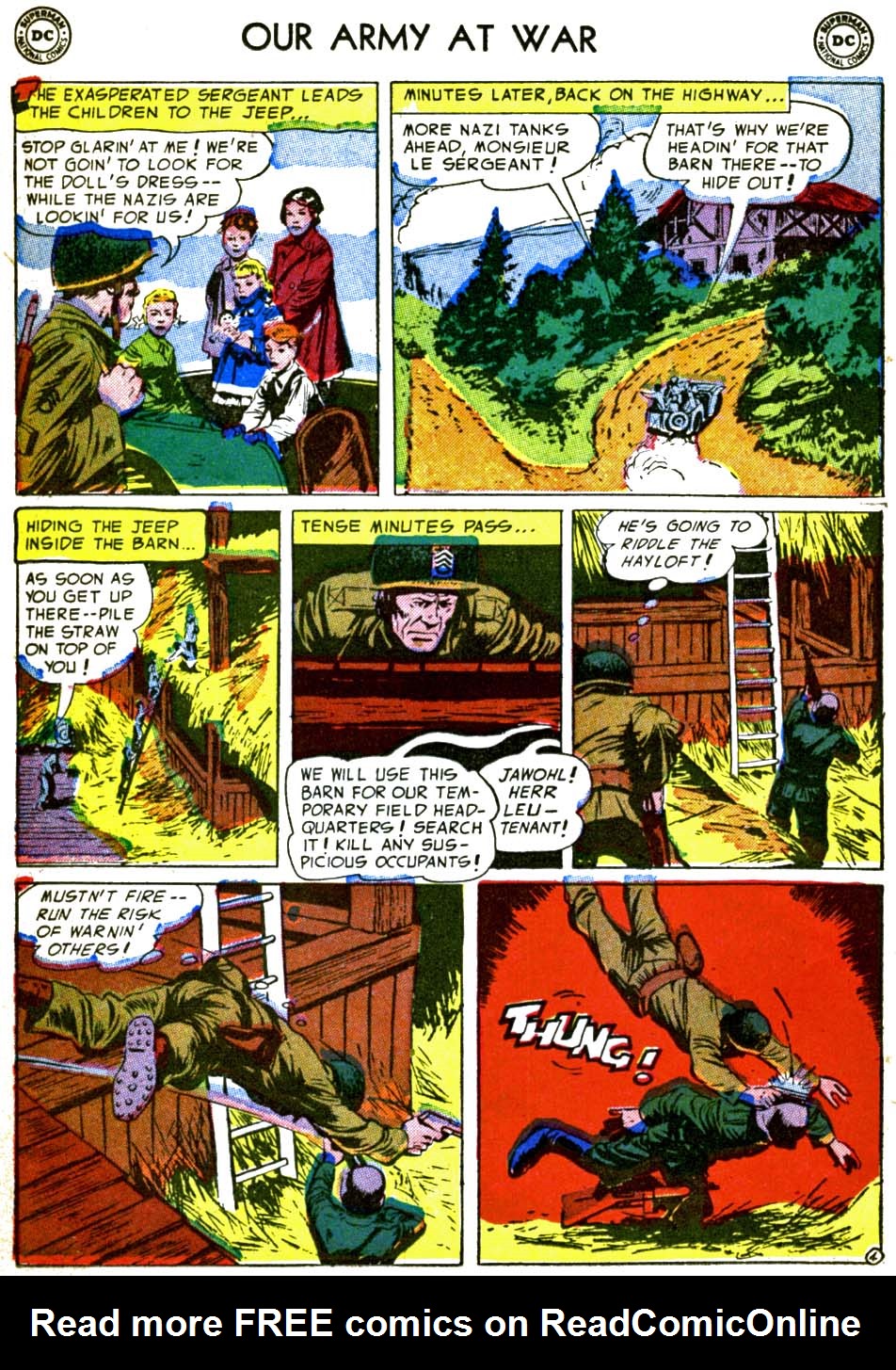 Read online Our Army at War (1952) comic -  Issue #24 - 22