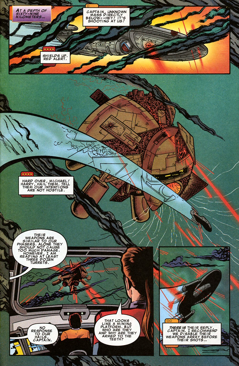 Read online Star Trek: Voyager comic -  Issue #13 - 23