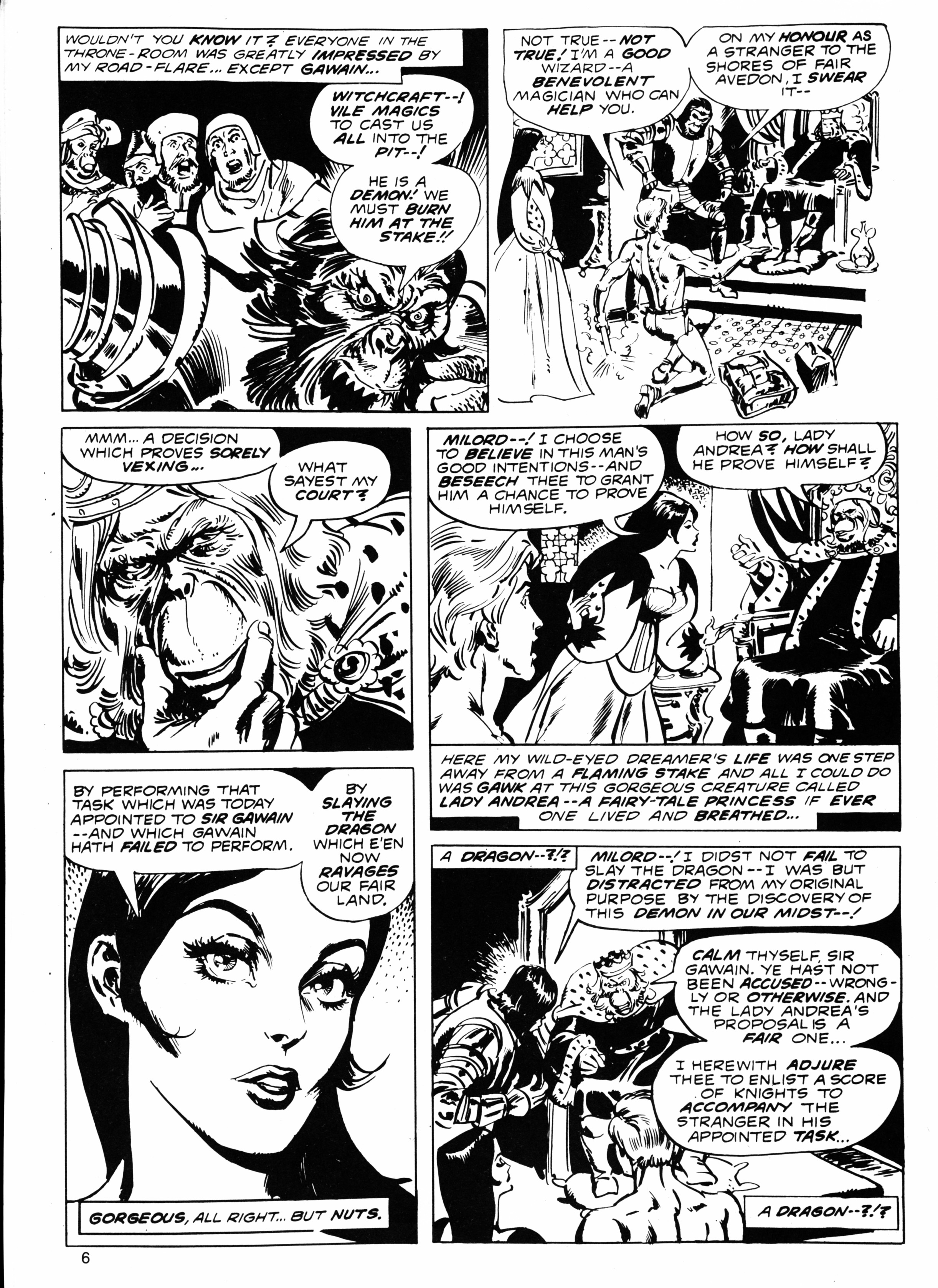 Read online Planet of the Apes (1974) comic -  Issue #33 - 6