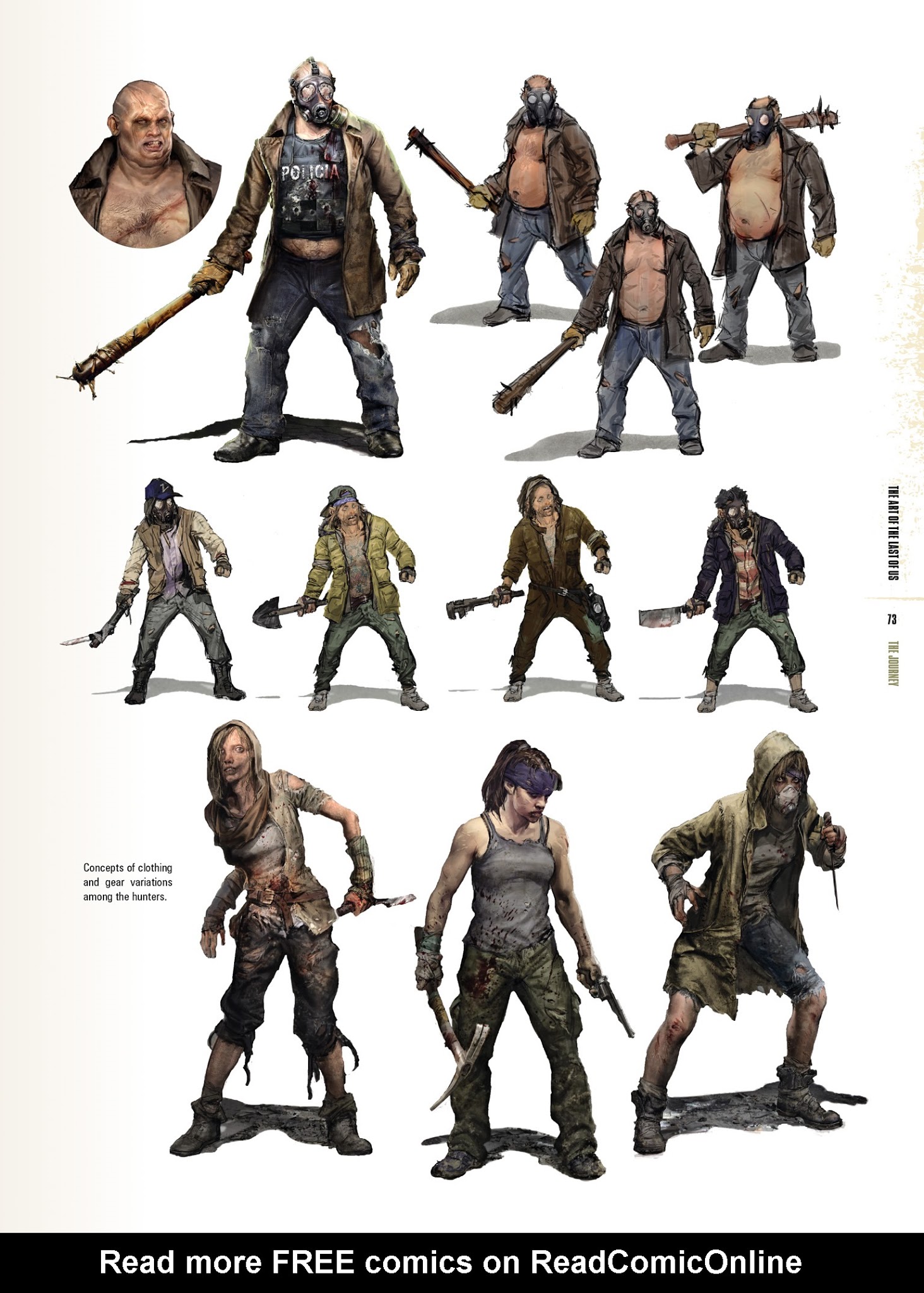 Read online The Art of the Last of Us comic -  Issue # TPB - 68