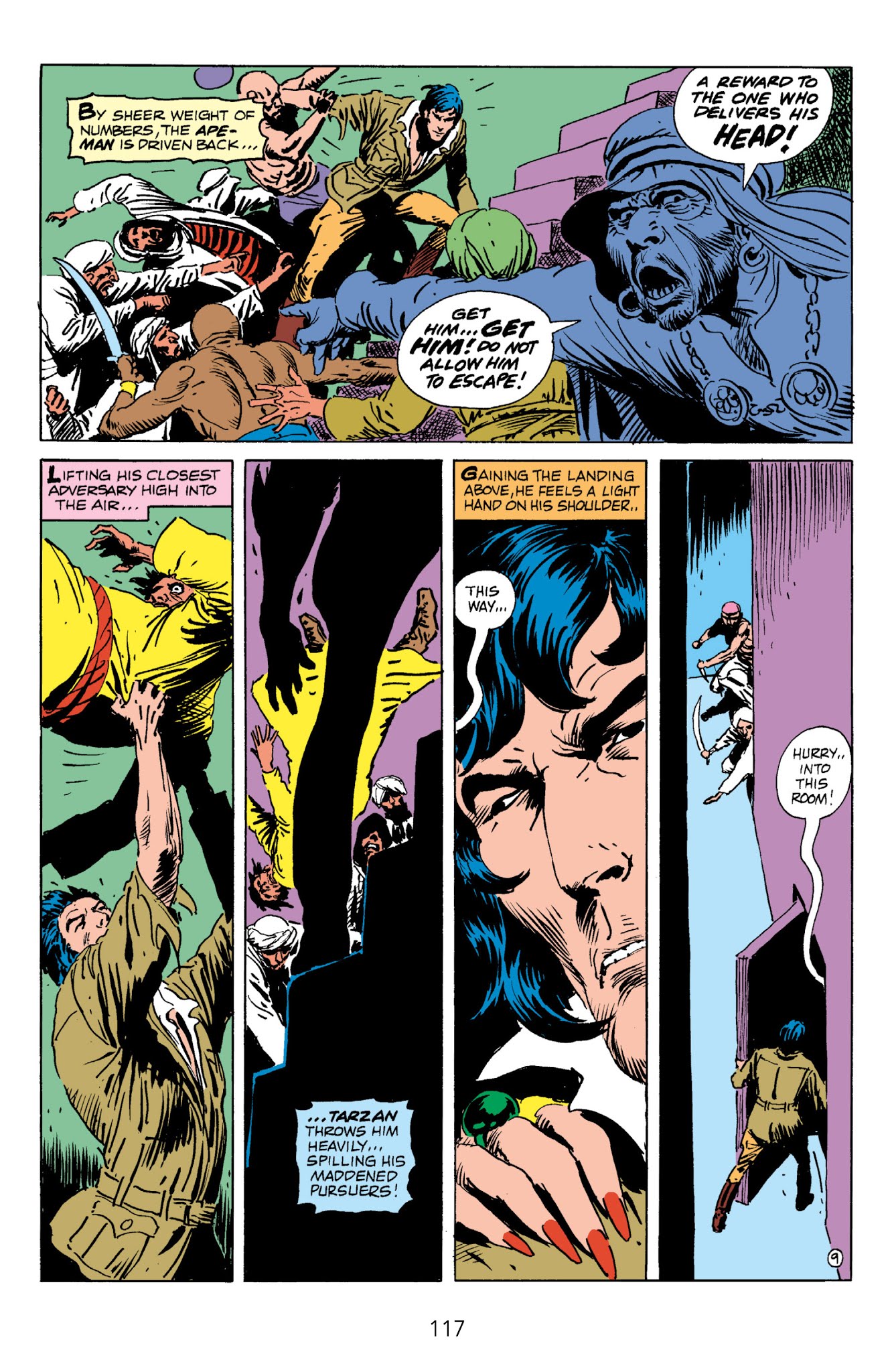 Read online Edgar Rice Burroughs' Tarzan The Joe Kubert Years comic -  Issue # TPB 2 (Part 2) - 13