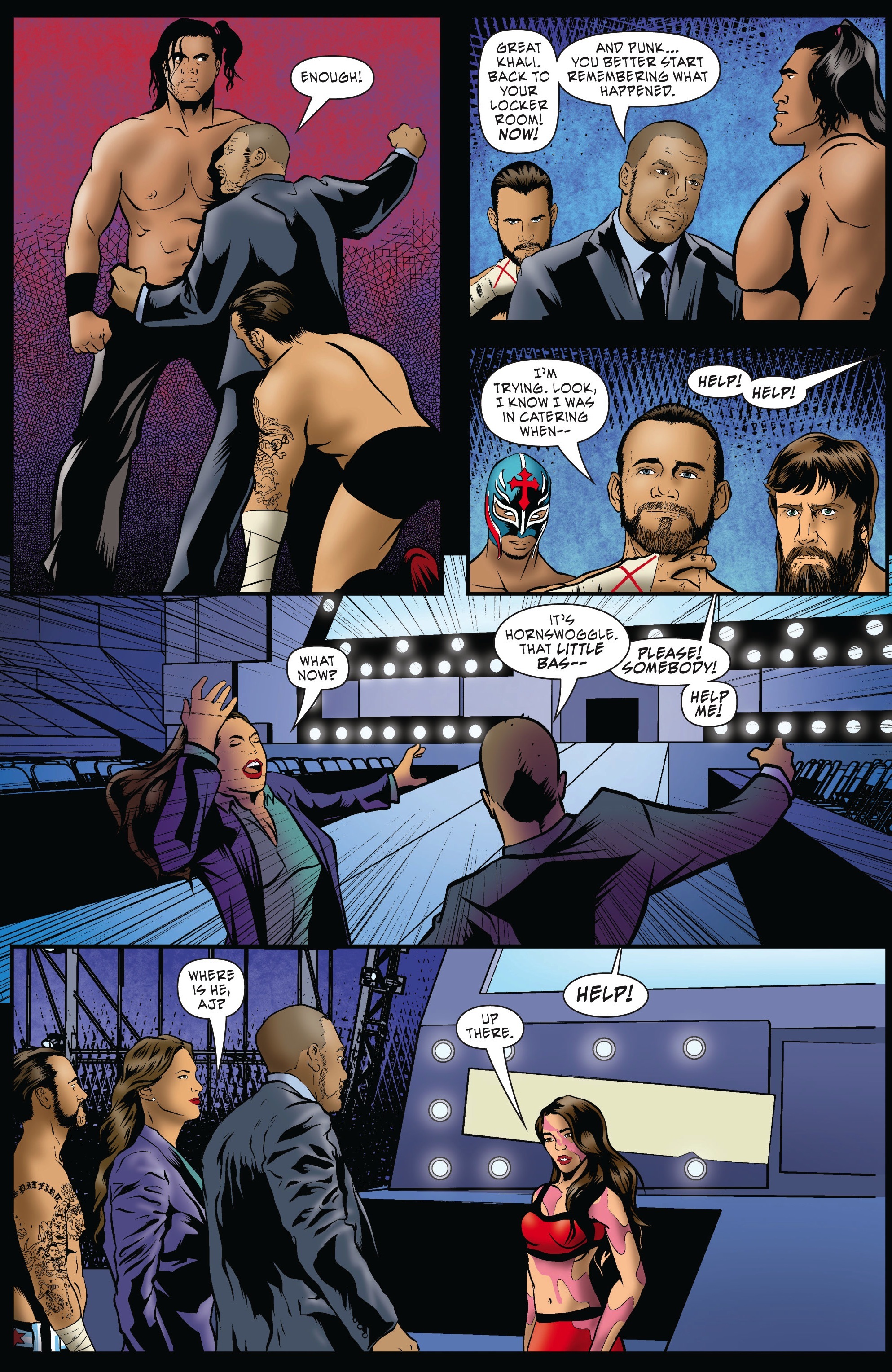 Read online WWE Superstars comic -  Issue #5 - 9