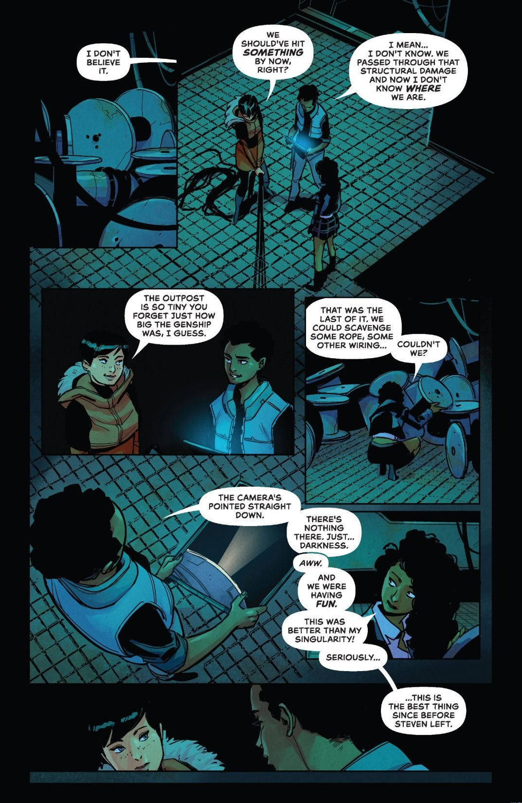 Read online Outpost Zero comic -  Issue #7 - 14