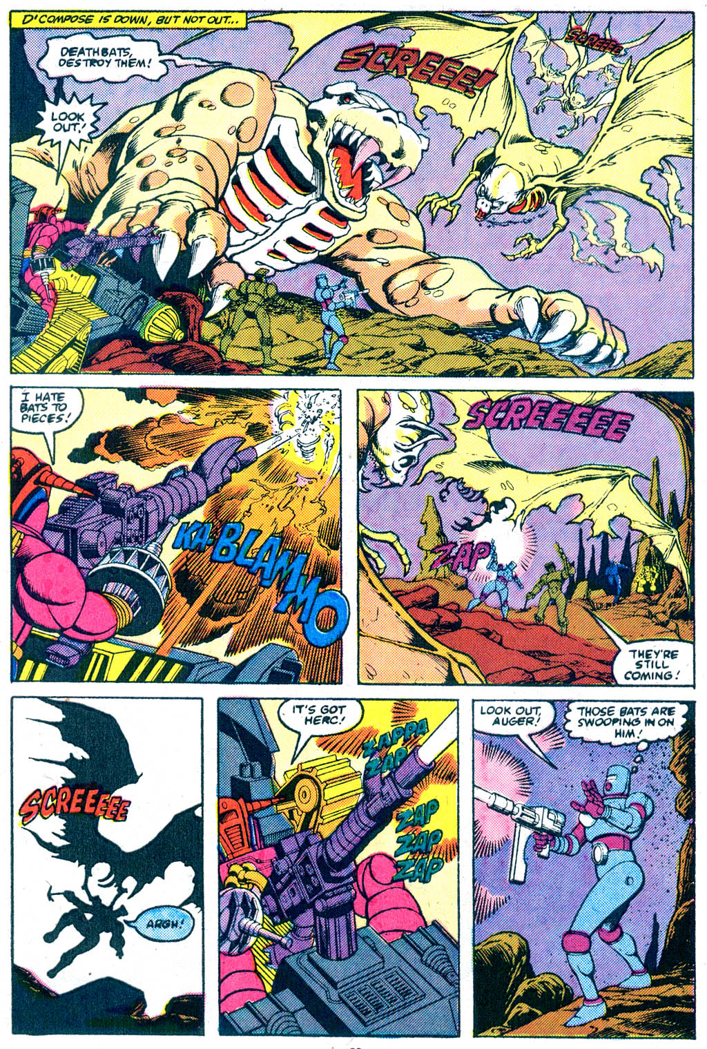 Read online The Inhumanoids comic -  Issue #3 - 23