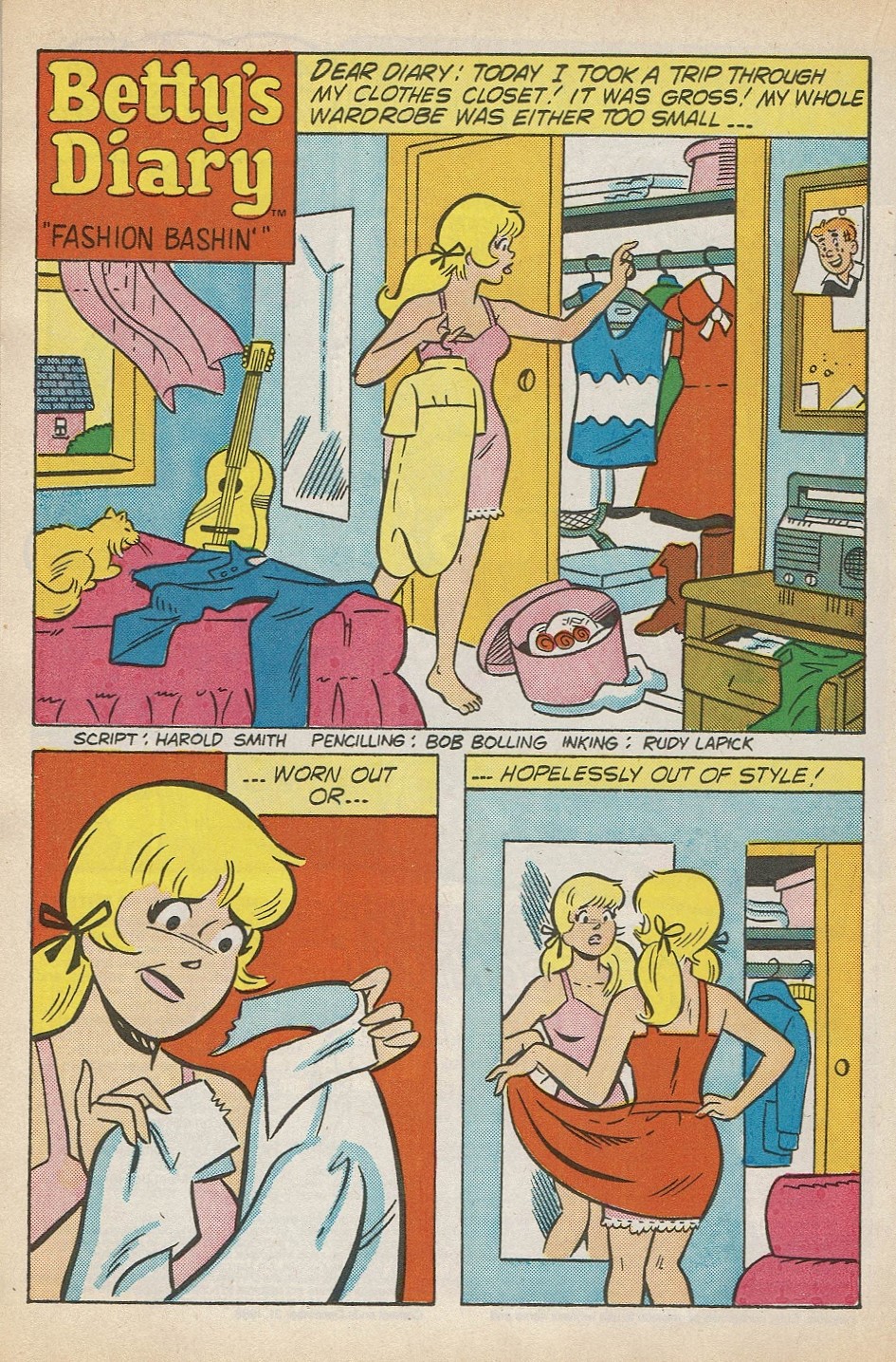 Read online Betty's Diary comic -  Issue #20 - 20