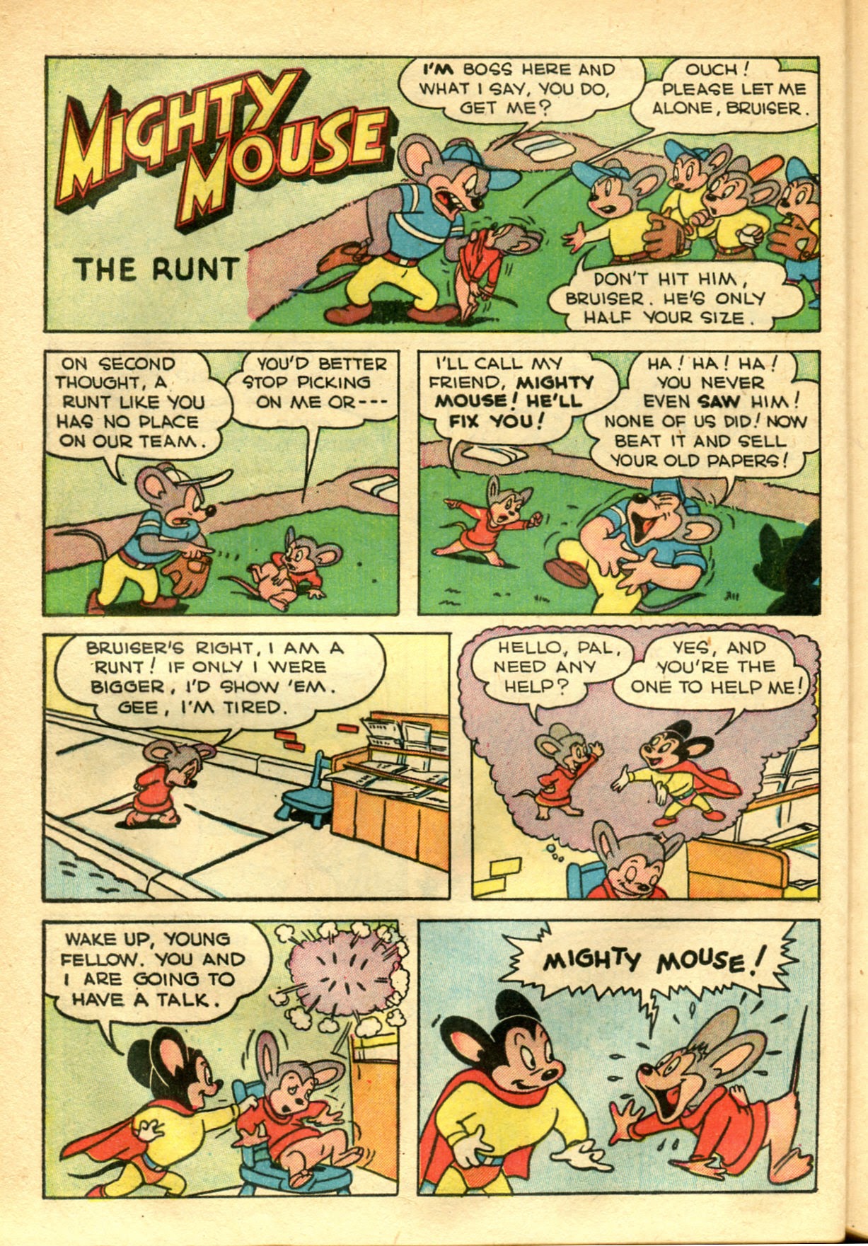 Read online Paul Terry's Mighty Mouse Comics comic -  Issue #14 - 27