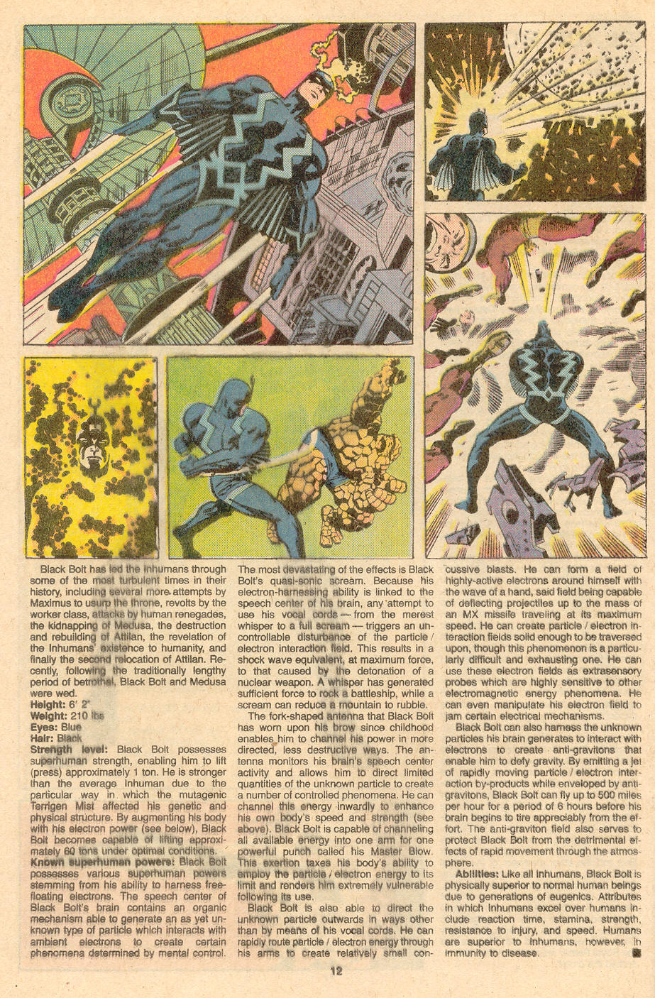 Read online The Official Handbook of the Marvel Universe Deluxe Edition comic -  Issue #2 - 14