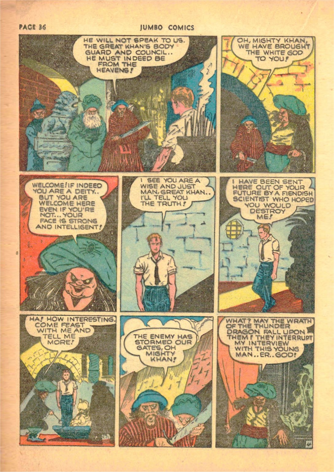 Read online Jumbo Comics comic -  Issue #23 - 38