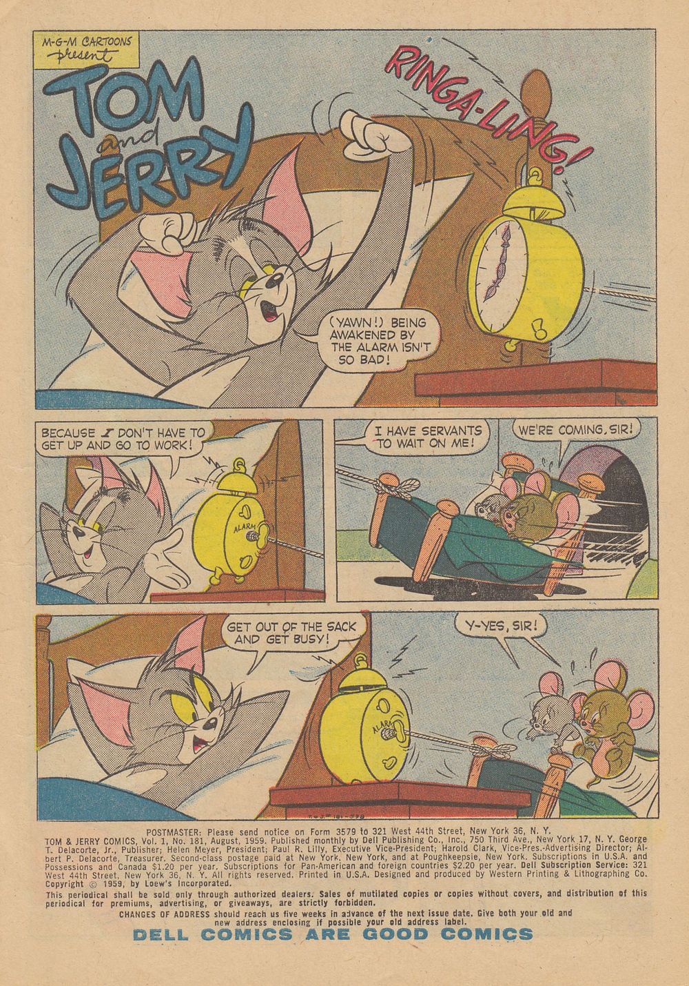 Read online Tom & Jerry Comics comic -  Issue #181 - 3