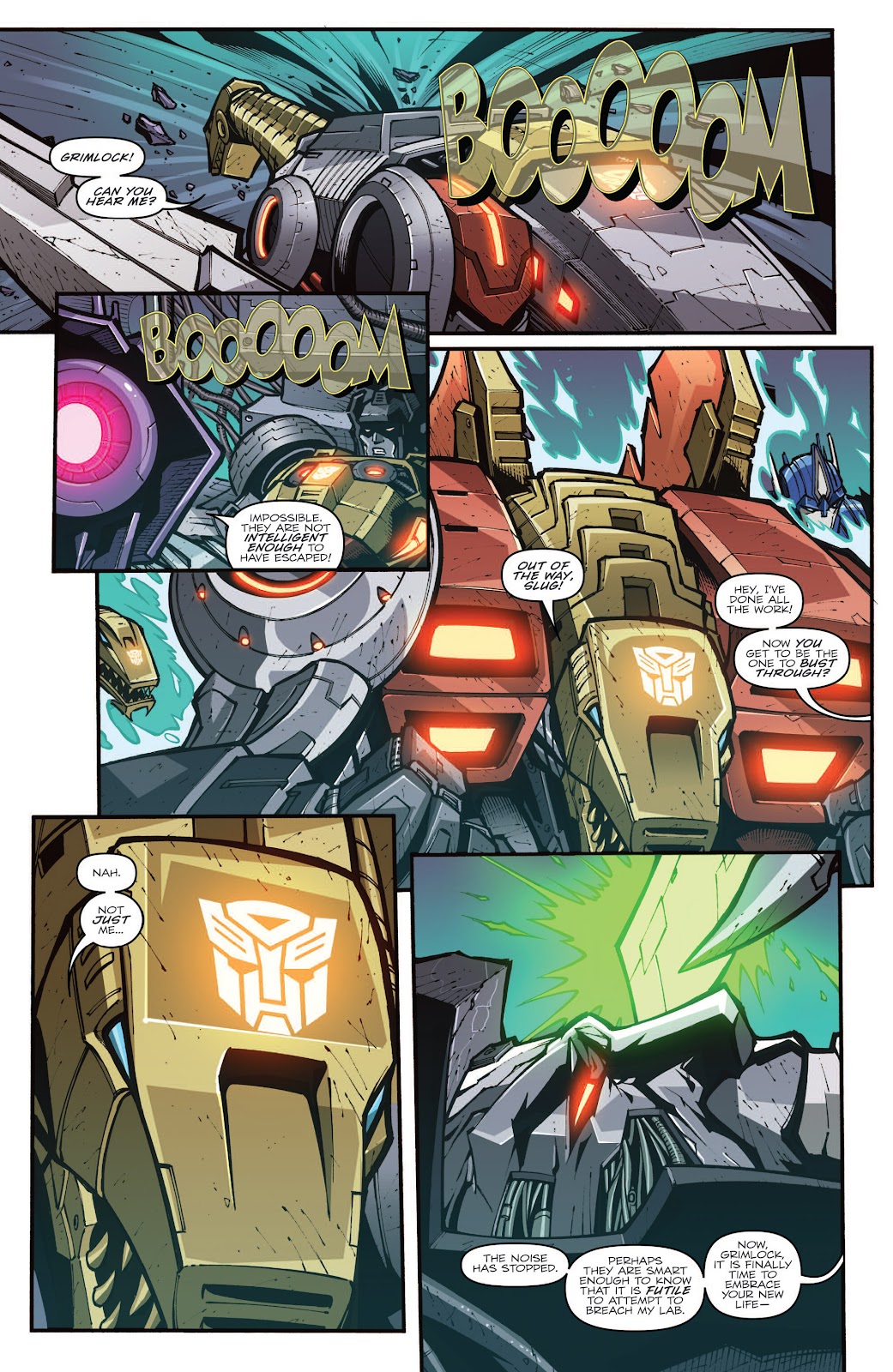 The Transformers Prime: Rage of the Dinobots issue 4 - Page 17