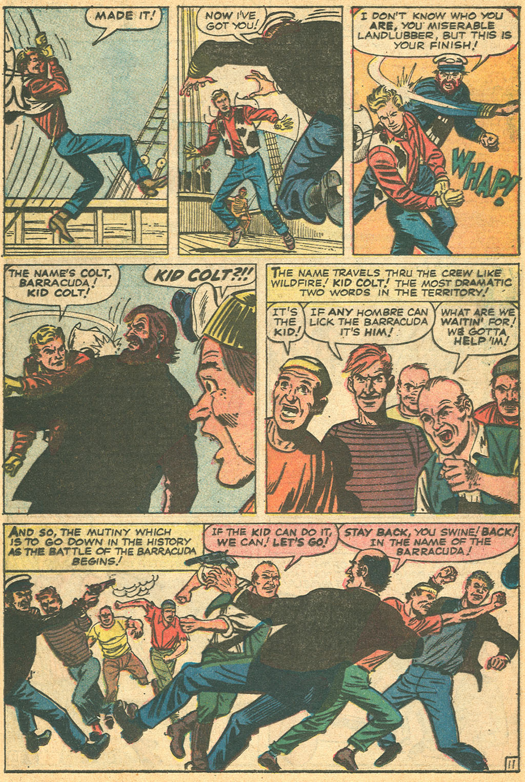 Read online Kid Colt Outlaw comic -  Issue #131 - 37